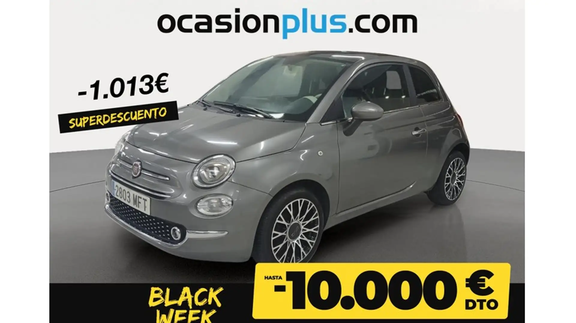 Fiat 500 1.0 Hybrid Dolcevita 52kW Grau - 1