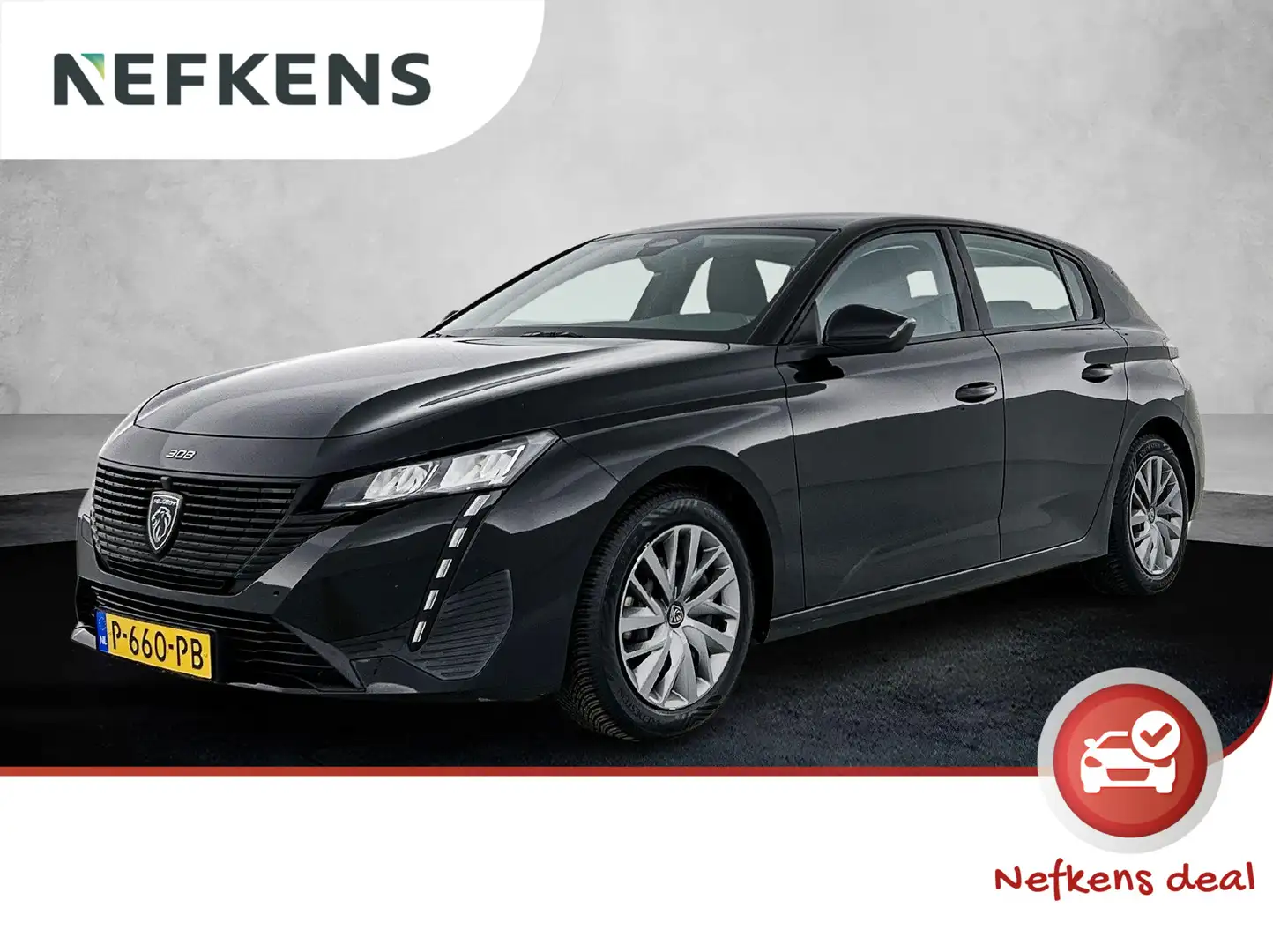 Peugeot 308 1.2 PureTech Active Pack Business 110pk | Climate Zwart - 1