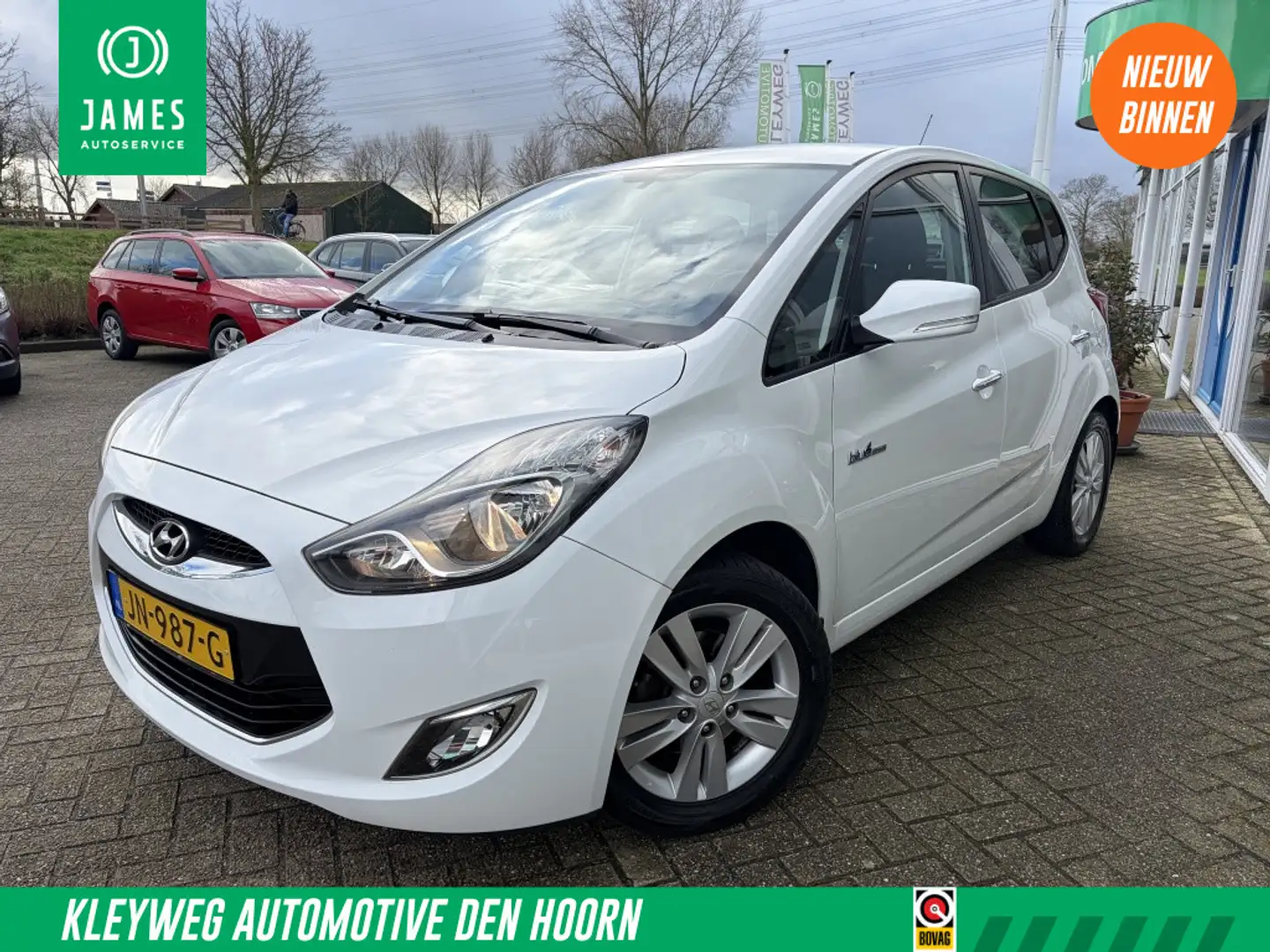 Hyundai iX20 1.4i Go!, Airco, Nav, Camera Blanc - 1