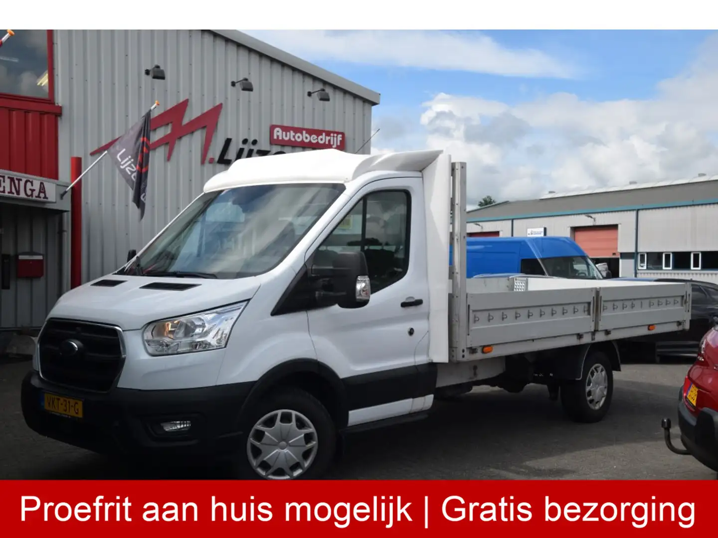 Ford Transit 350 2.0 TDCI L4H1 Trend RWD Nieuwe Motor | Open la Wit - 1