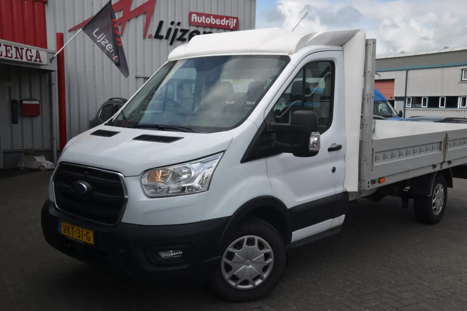 Ford Transit 350 2.0 TDCI L4H1 Trend RWD Nieuwe Motor | Open la Wit - 2