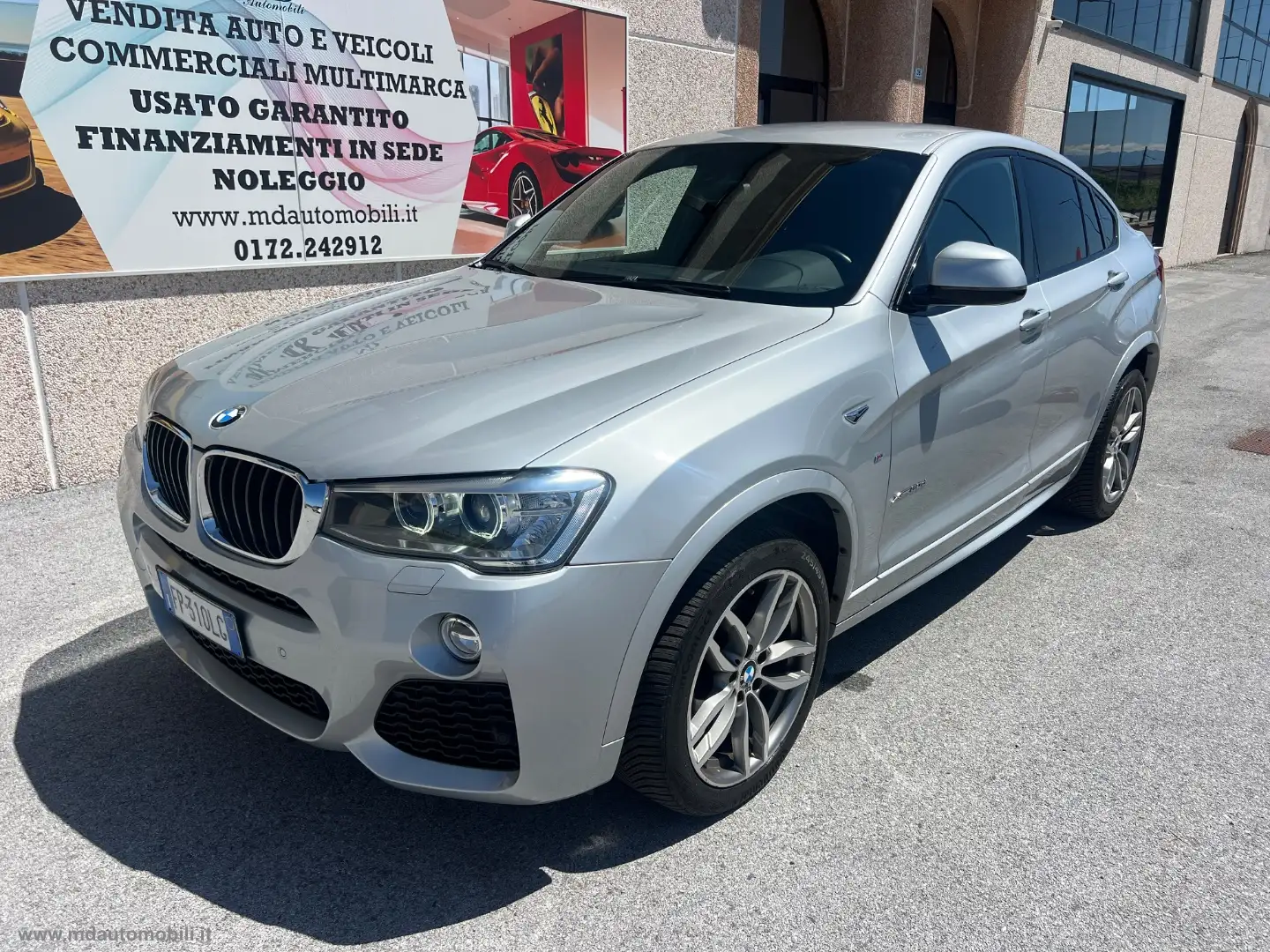 BMW X4 xDrive20d Msport SOLO KM.124000 Срібний - 1