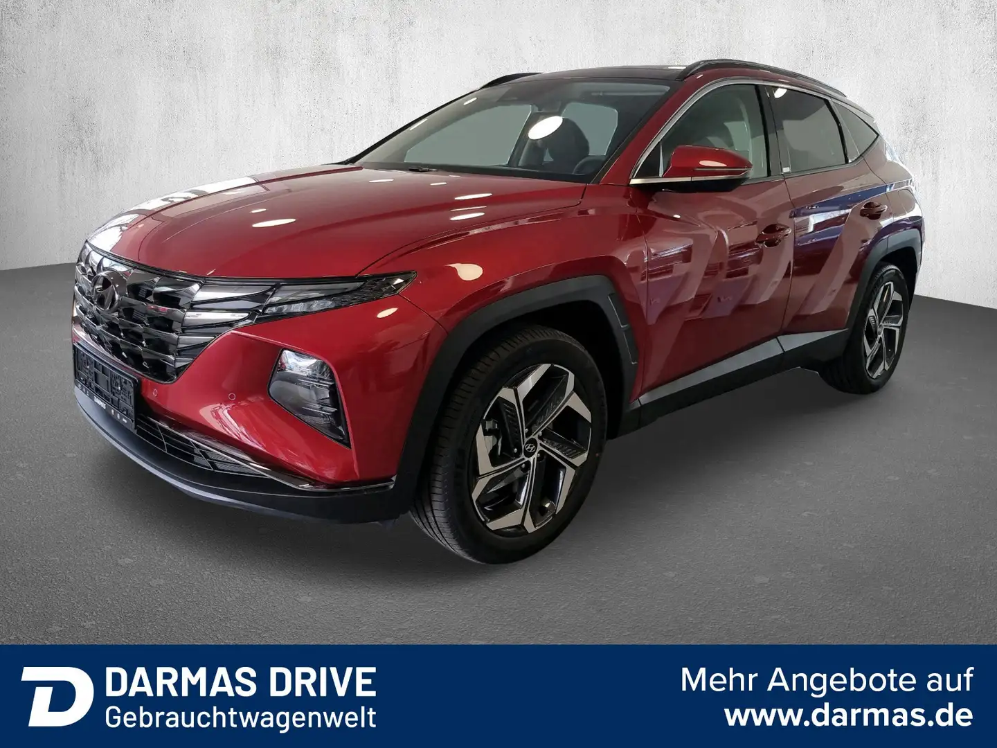 Hyundai TUCSON Tucson Plug-in-Hybrid Trend 4WD Klimaaut. PanoD Rood - 1