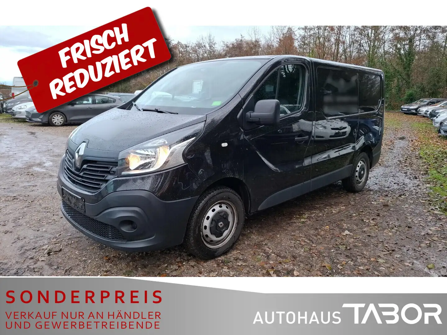 Renault Trafic 1.6 dCi 95 L1H1 2,7t Komfort Klima Keyles Schwarz - 1