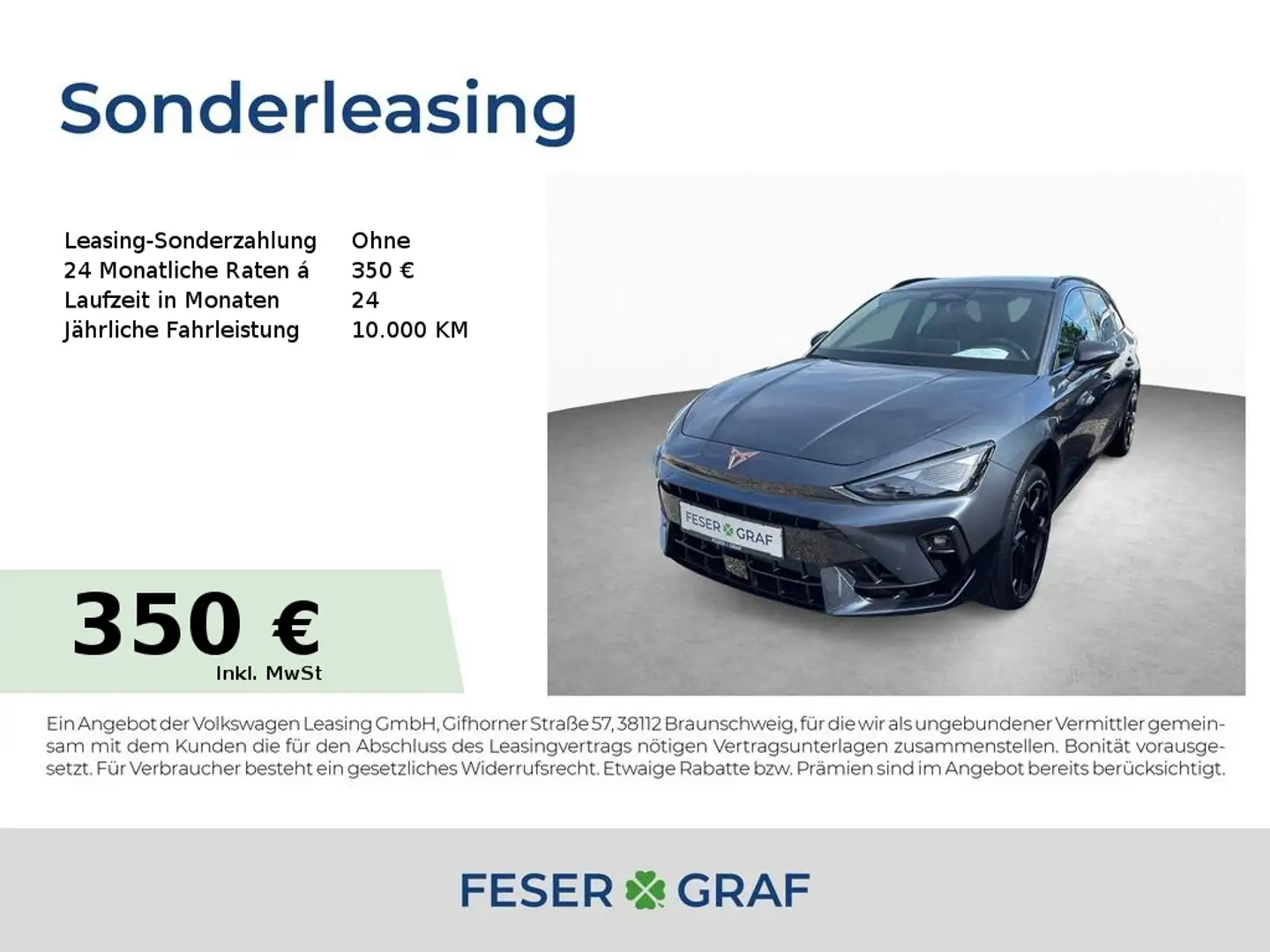 CUPRA Leon Sportstourer VZ333 DSG 4Drive SENNHEISER| Grigio - 1