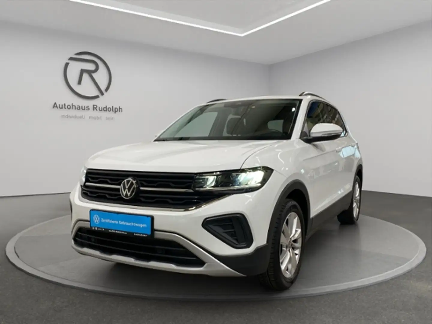 Volkswagen T-Cross 1.0 TSI Life / Navi LED ACC Weiß - 2