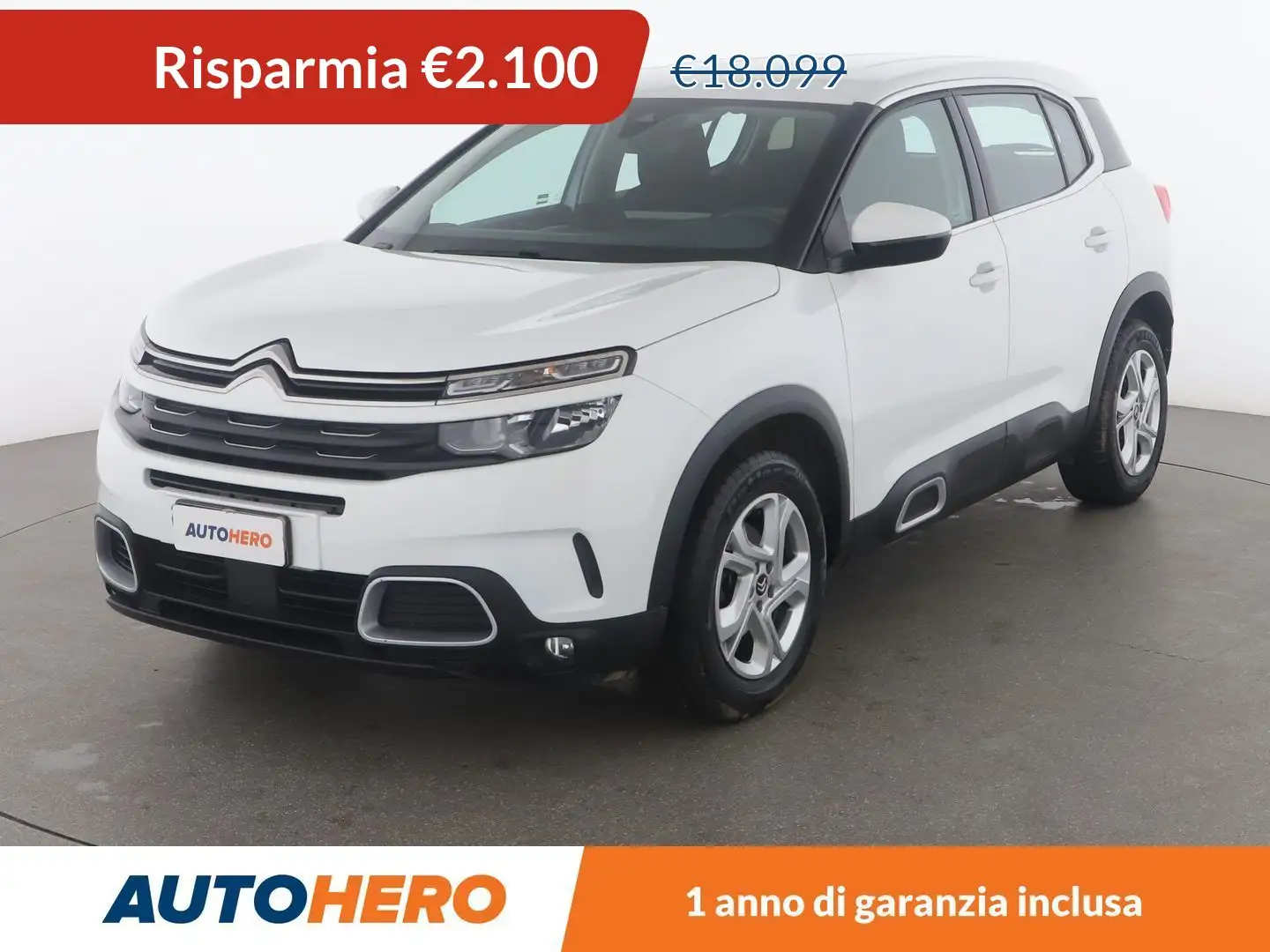 Citroen C5 Aircross 1.5 Blue-HDi Live 130 CV Bianco - 1