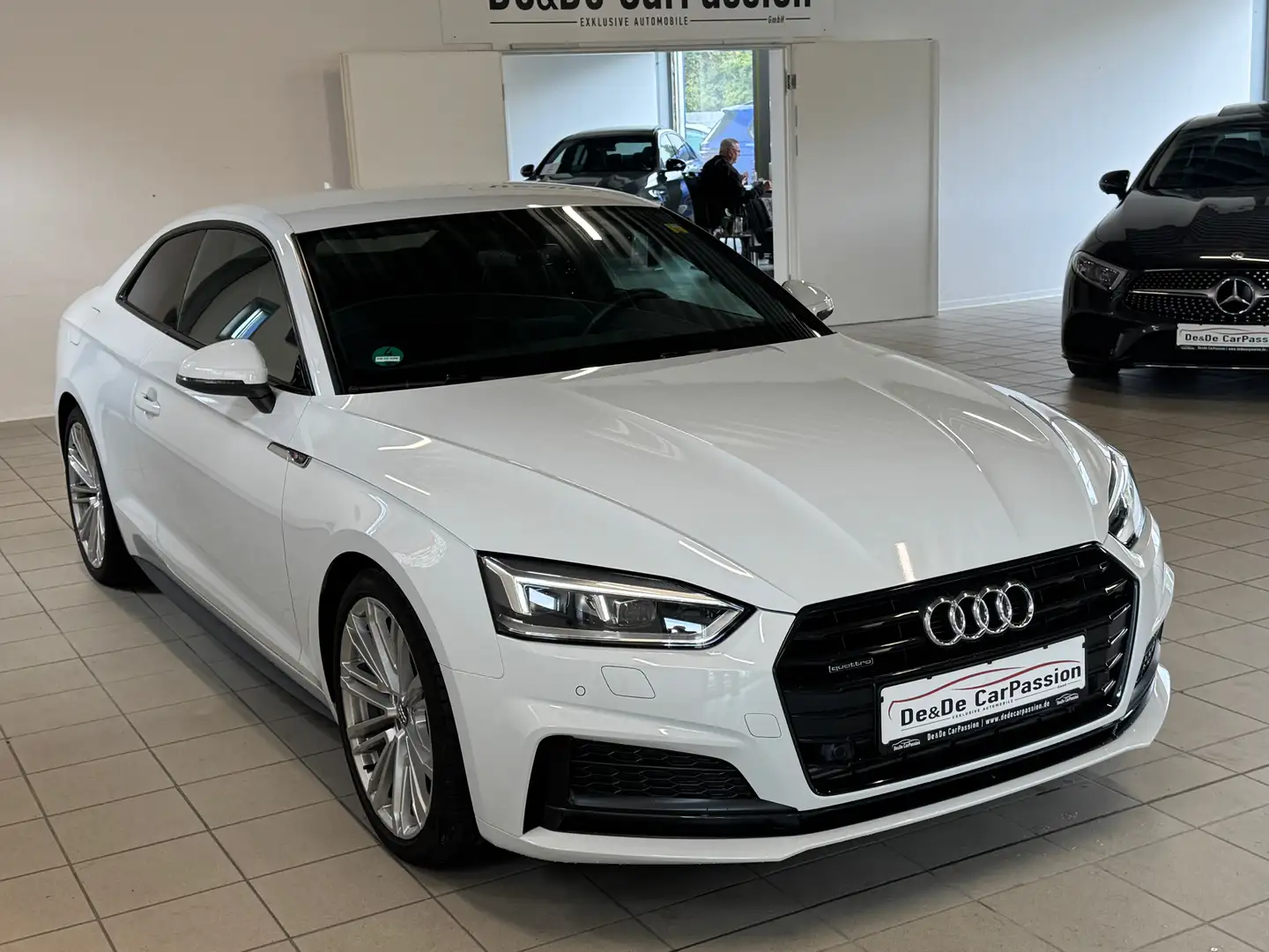 Audi A5 Audi Coupe 50 TDI Qu 3xS-Line*RS-Sitze+B&O+Massage Weiß - 2