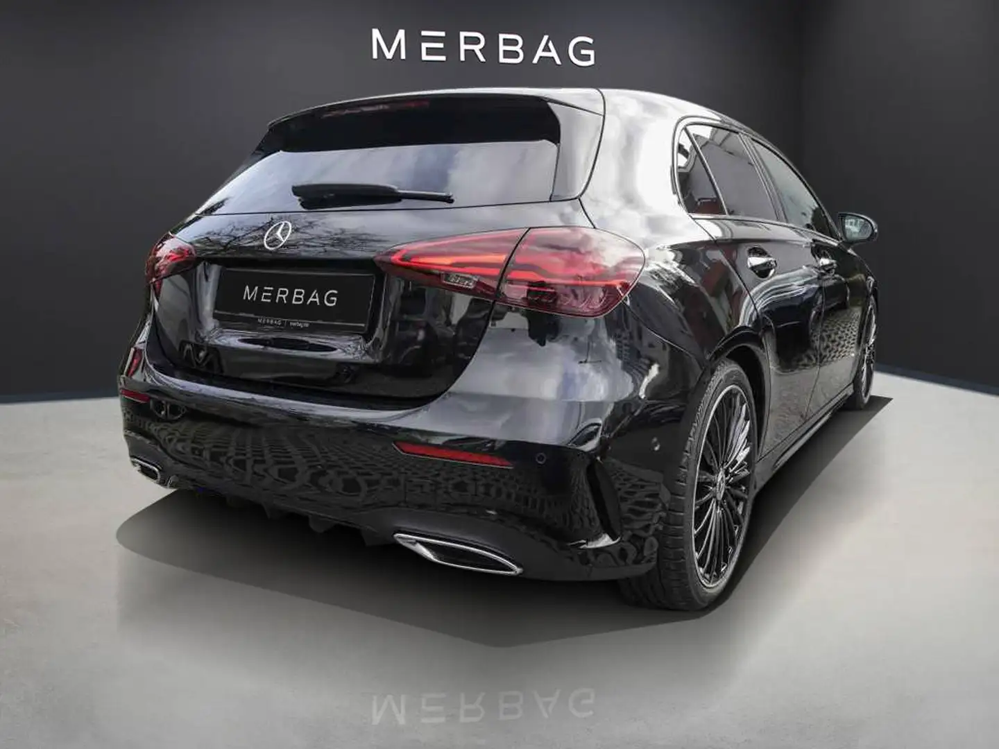 Mercedes-Benz A 220 d AMG-LINE PREMIUM PANO MULTIBEAM NIGHT Noir - 2
