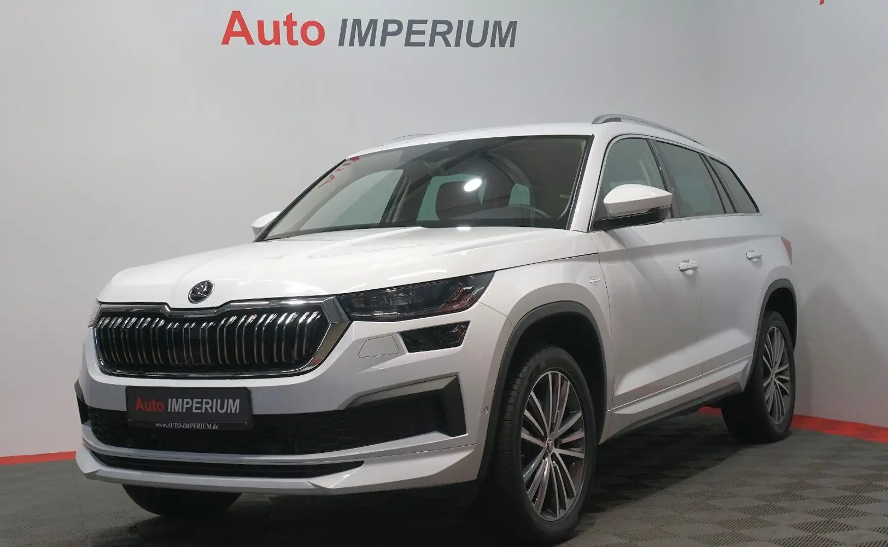 Skoda Kodiaq L&K 4x4 2.0 TDI*ACC*CANTON*360°*STDHZ Weiß - 1