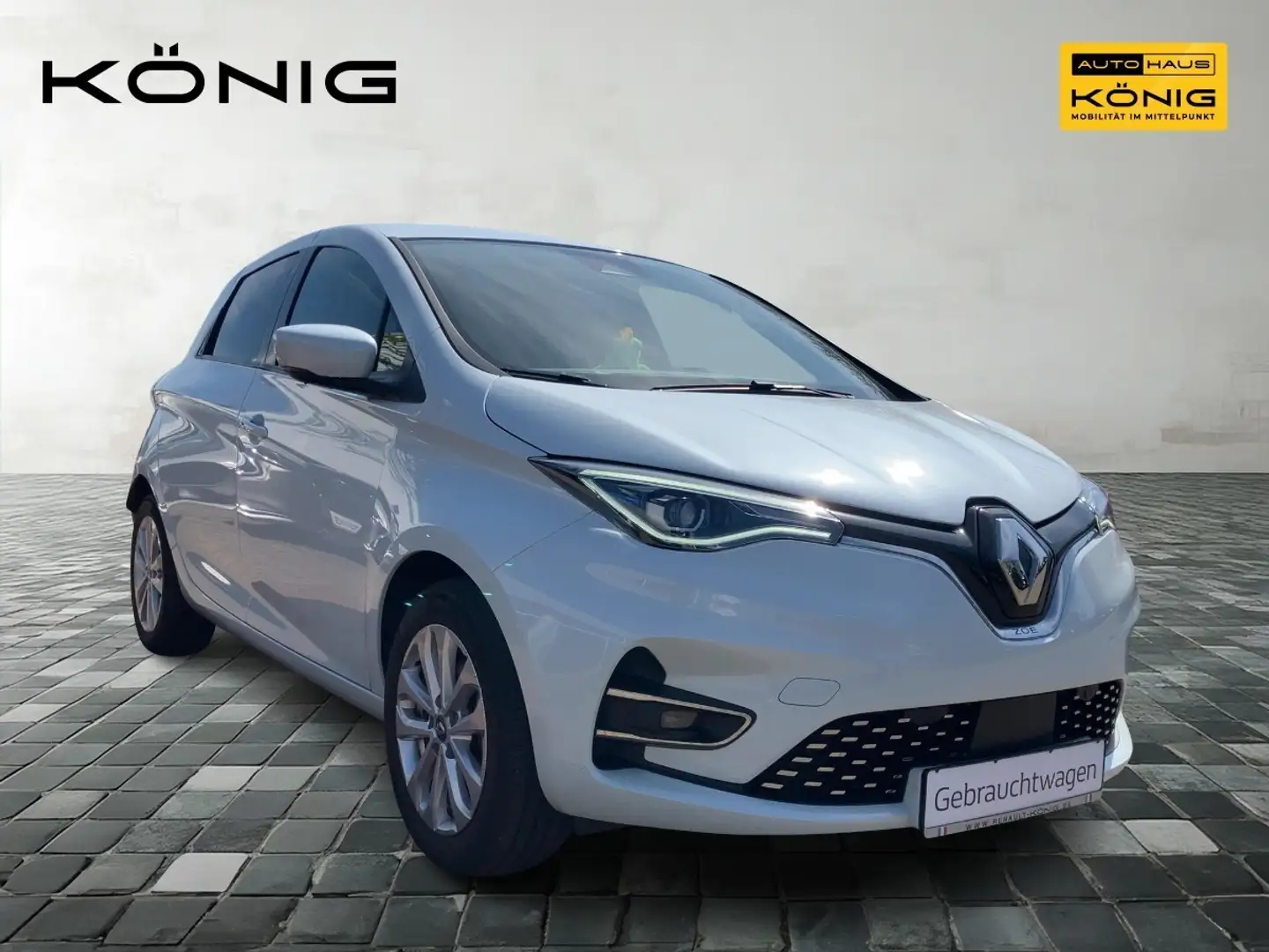 Renault ZOE EXPERIENCE Batteriemiete R135 Z.E. 50 SHZ Blanco - 2