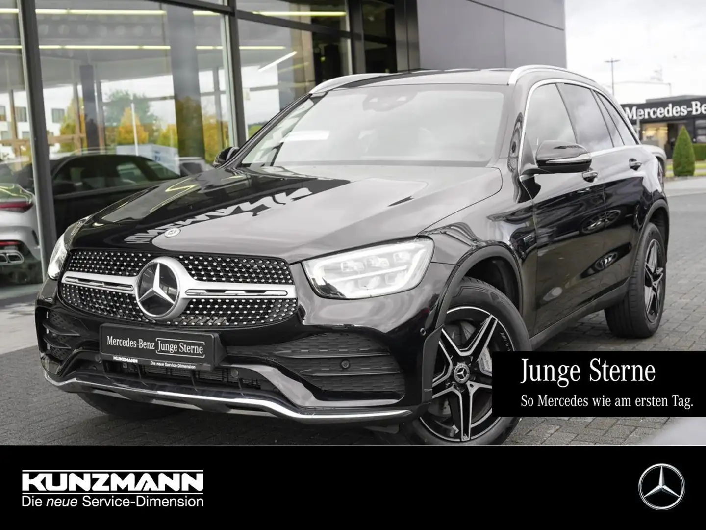 Mercedes-Benz GLC 300 de 4M AMG Kamera Distronic Easy-Pack AHK Noir - 1