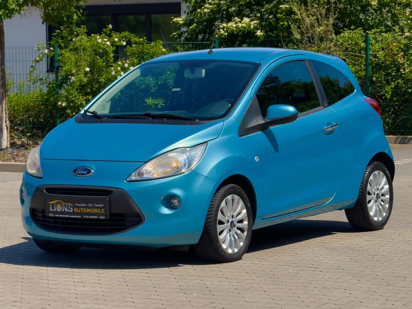 Ford Ka/Ka+ Titanium/Tüv Neu/Start&Stop/Klima/Allwetter/ Bleu - 2