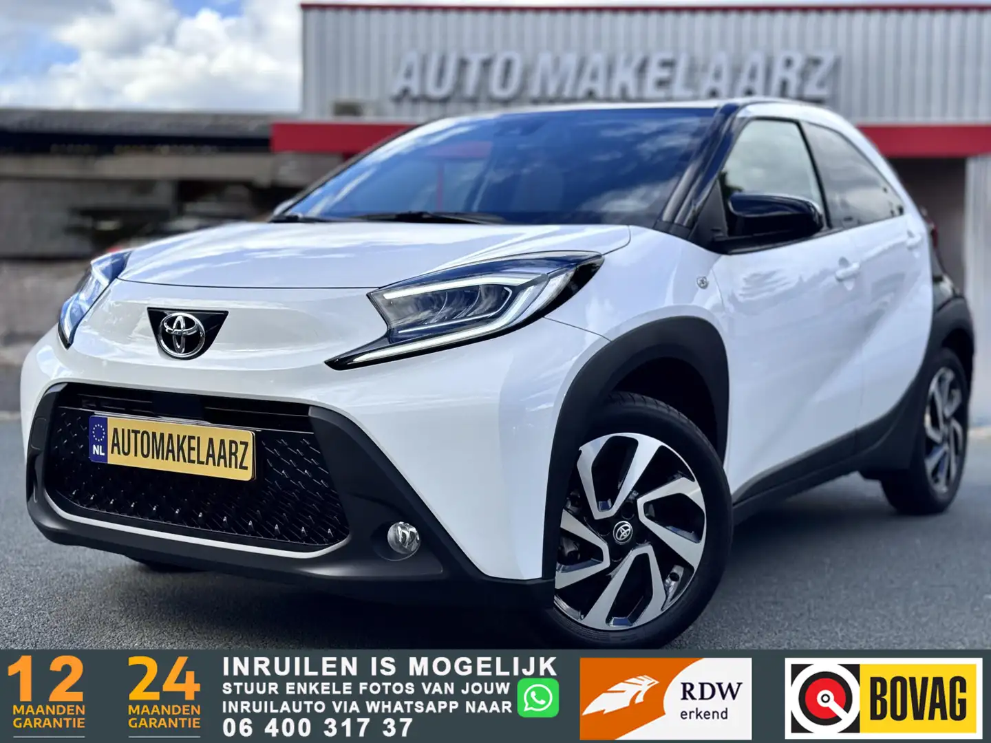 Toyota Aygo X 1.0 VVT-i MT Two-Tone | CARPLAY LANE CLIMA - ZGAN! Weiß - 1