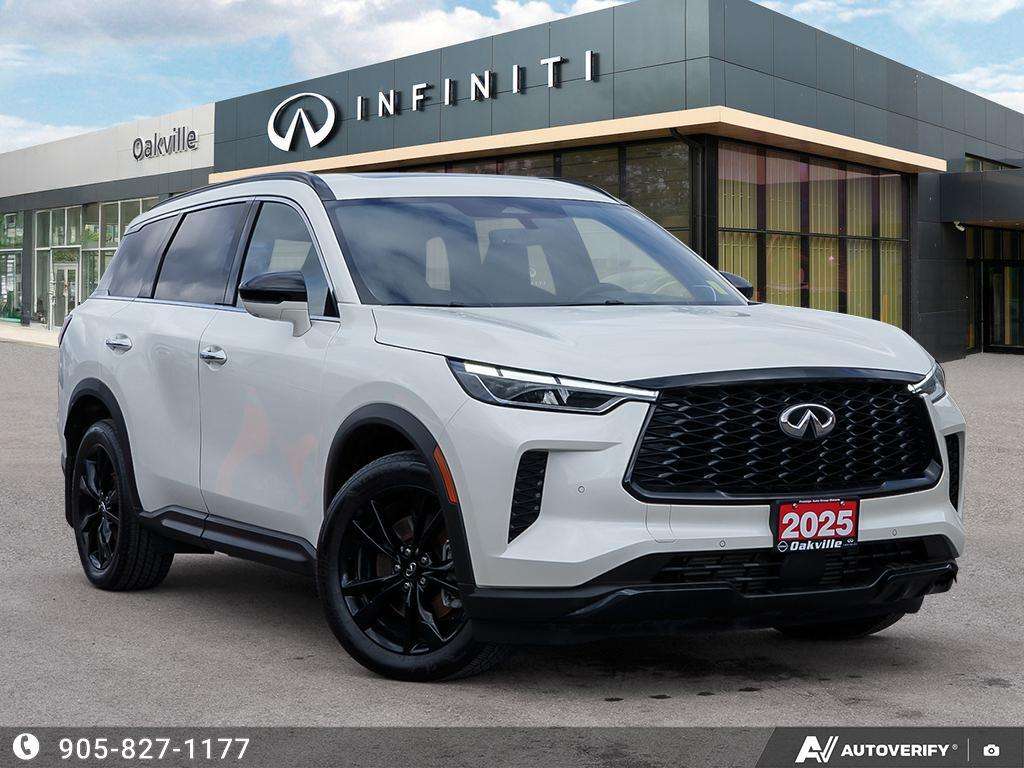 2025 Infiniti QX60 BLACK EDITION | MOONROOF | LEATHER | BOSE | NAV
