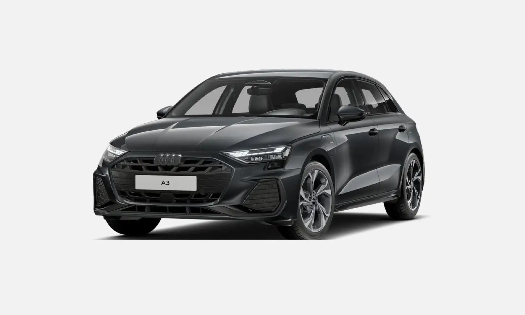 Audi A3 S line 45TFSIe LED AHK SHZ Grau - 2