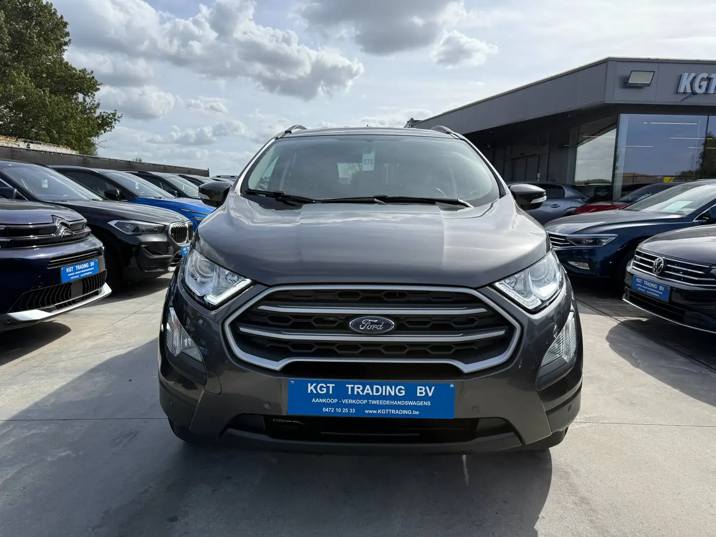 Ford EcoSport 1.0i 125PK NAVIGATIE CARPLAY PDC VERWARMDE ZETELS LED ALU CARPASS Gris - 2