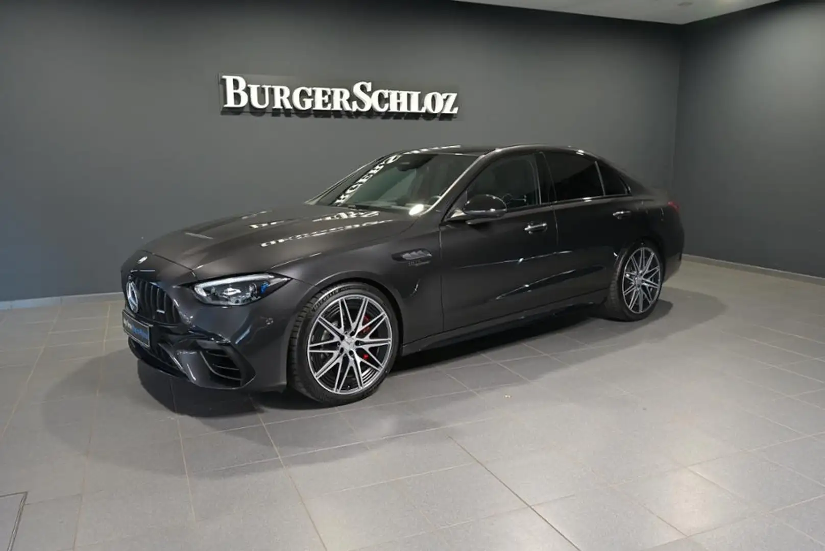 Mercedes-Benz MERCEDES-BENZ Clase C Berlina Automático de 4 Pu Gris - 2