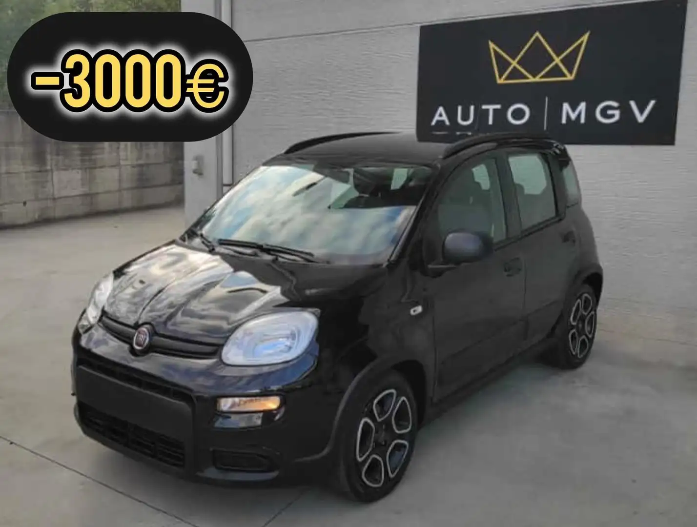 Fiat Panda Panda 1.0 firefly hybrid City Life s&s 70cv 5posti Noir - 1