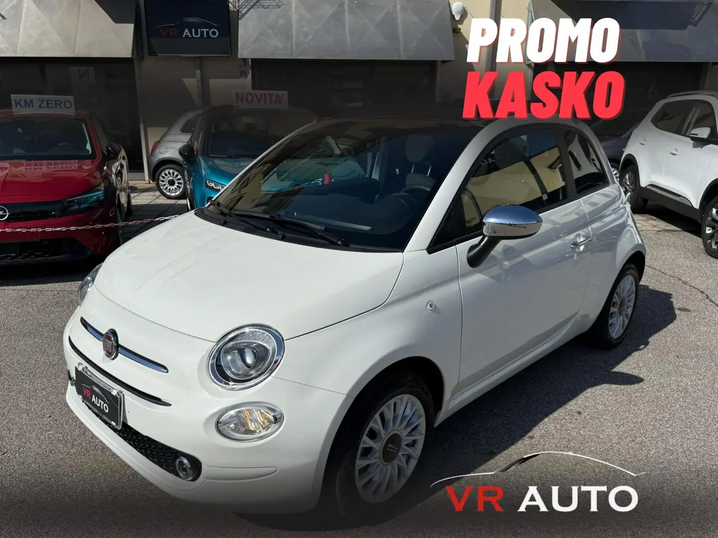 Fiat 500C 1.0 hybrid Dolcevita 70cv PROMO KASKO Bianco - 1