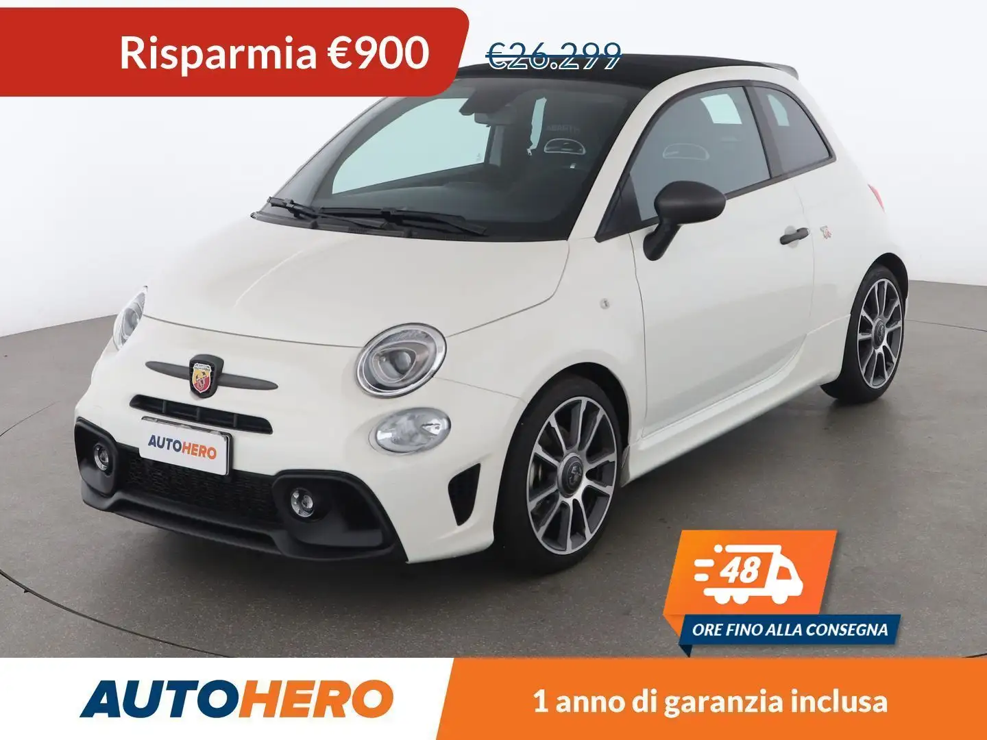 Abarth 595C 1.4 Turbo T-Jet 165 CV Blanco - 1