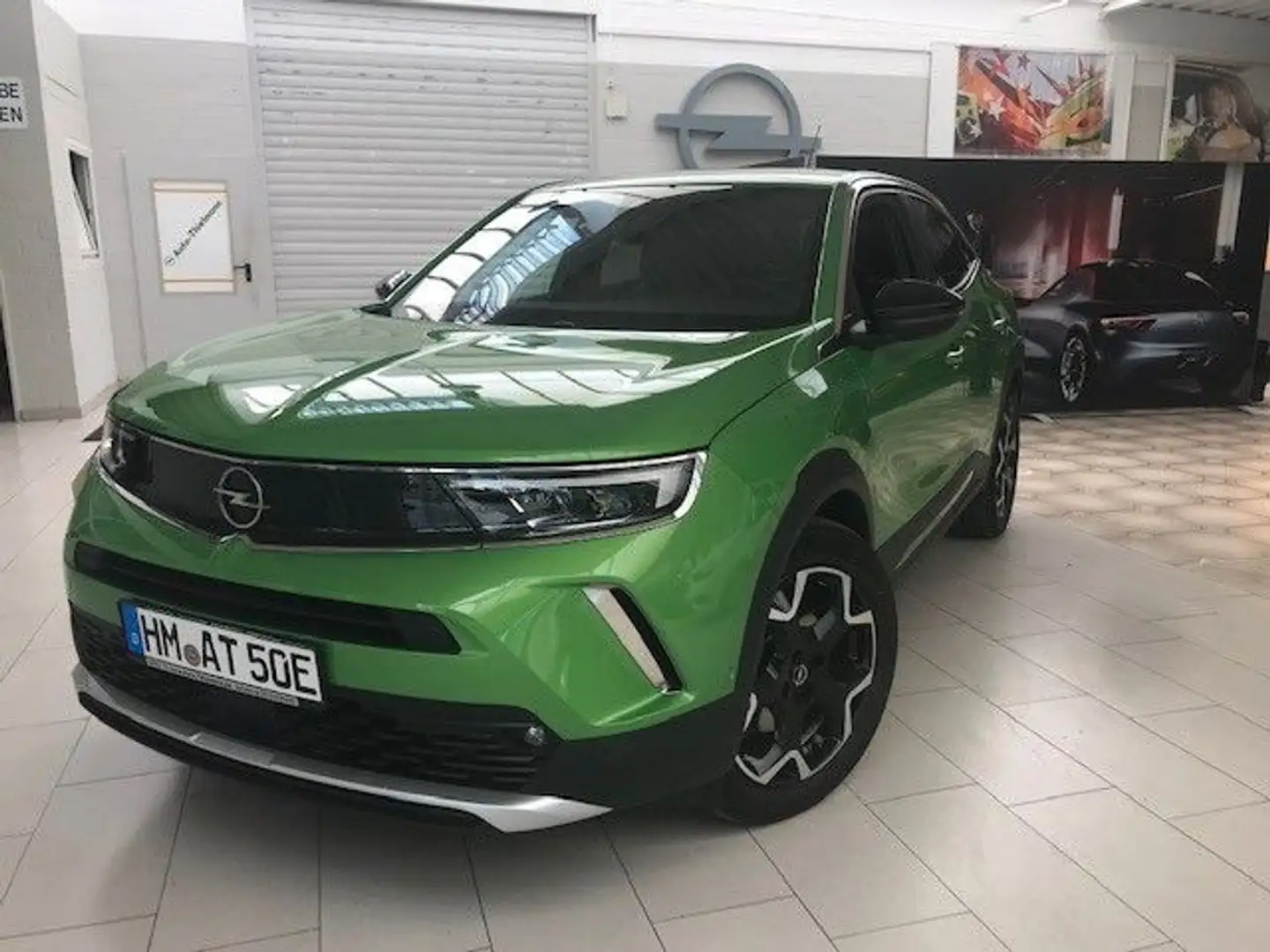 Opel Mokka e Ultimate Groen - 1