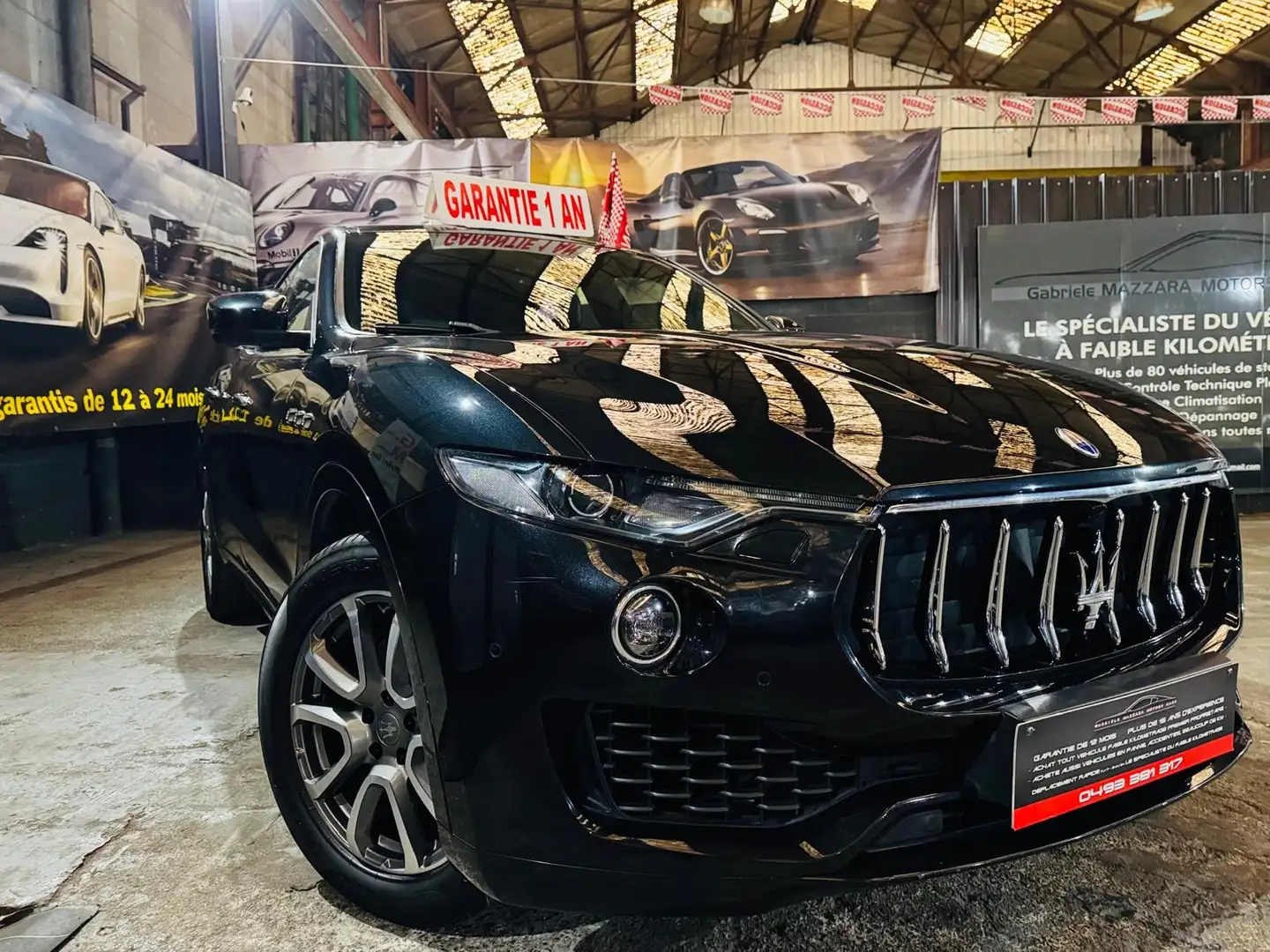 Maserati Levante Levante 3.0 V6 Full - Utilitaire - TVA Incl Zwart - 2