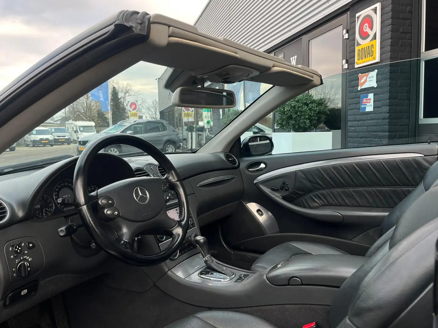 Mercedes-Benz CLK 320 Elegance, Cabrio, Automaat, Memory, Bluetooth, Cru Schwarz - 2