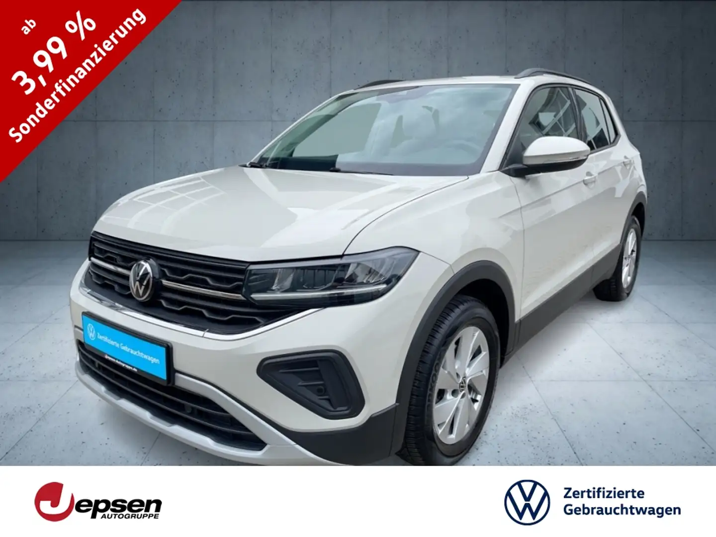 Volkswagen T-Cross Life 1.0 TSI ACC+Navi+IQ.Drive+PDC Grau - 1