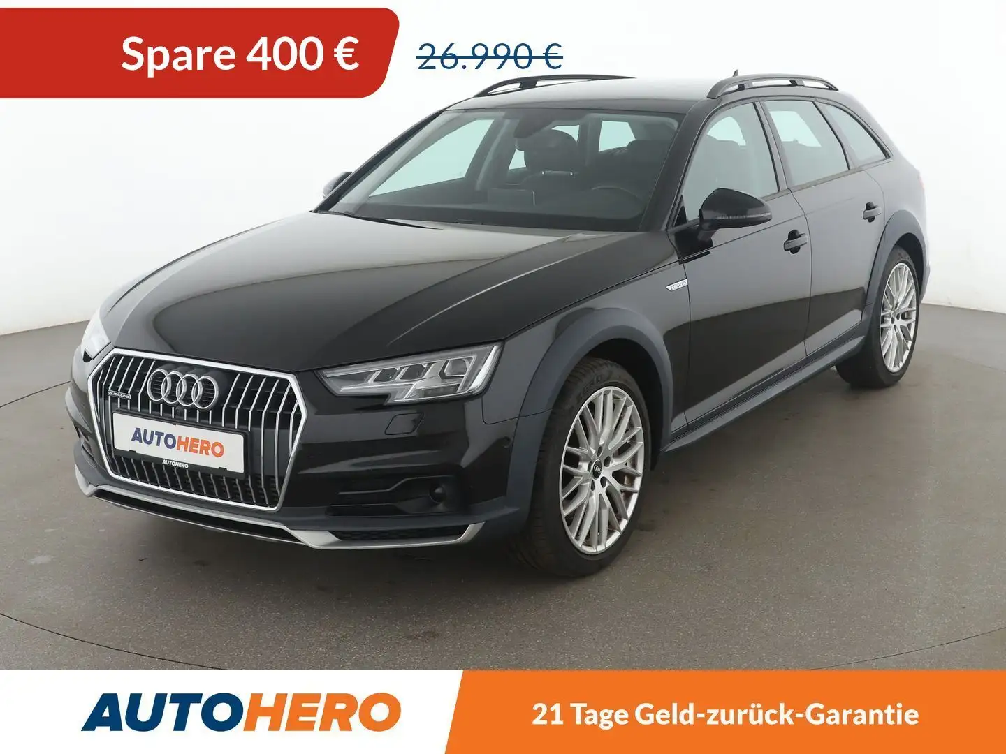 Audi A4 allroad 3.0 V6 TDI quattro Aut.*NAVI*LED*CAM*SHZ*TEMPO* Noir - 1