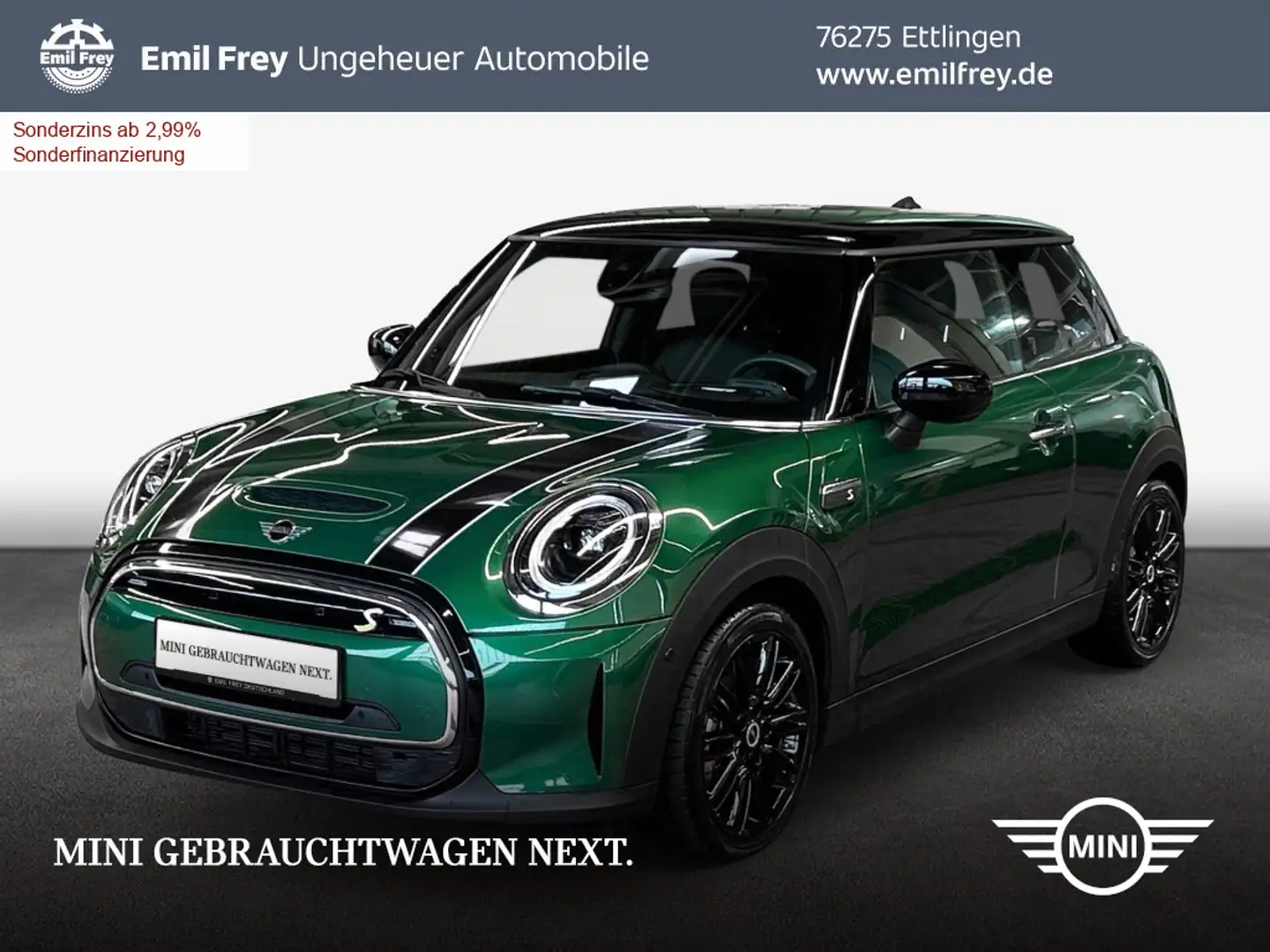 MINI Cooper SE Cooper SE MINI Yours Trim HuD PanoDach Grün - 1
