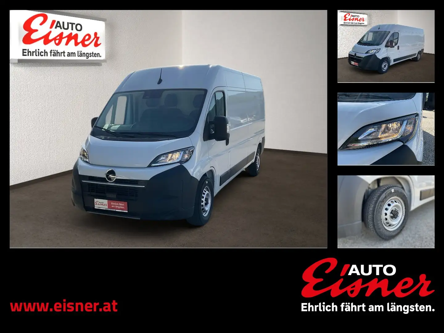 Opel Movano Kasten H2 2.2 Blue-HDI Maxi L3H2 Facelift Weiß - 1