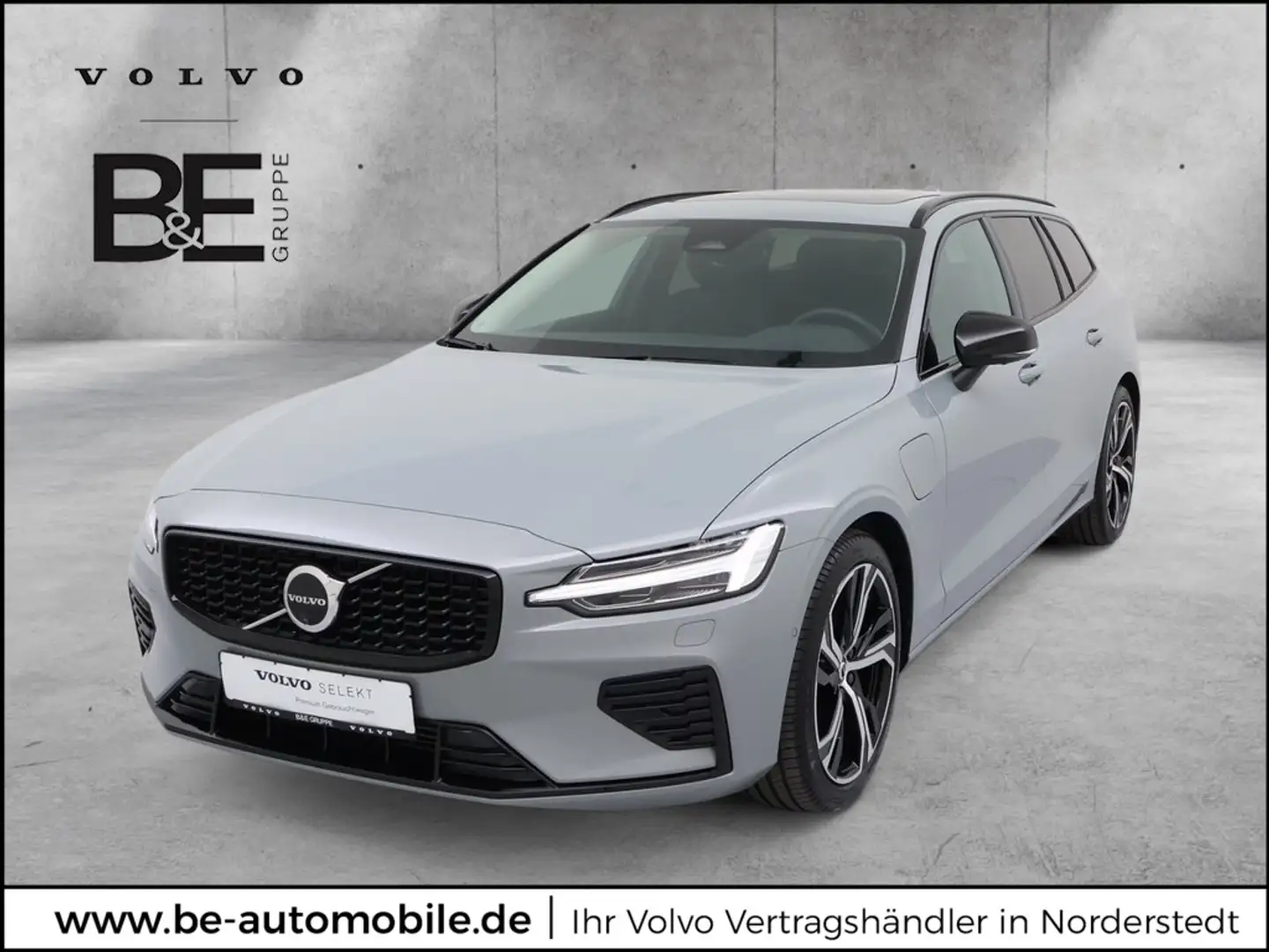 Volvo V60 T6 AWD Recharge Plus Dark ACC | AHK | PANORAMA | 360° KAMERA Grau - 1