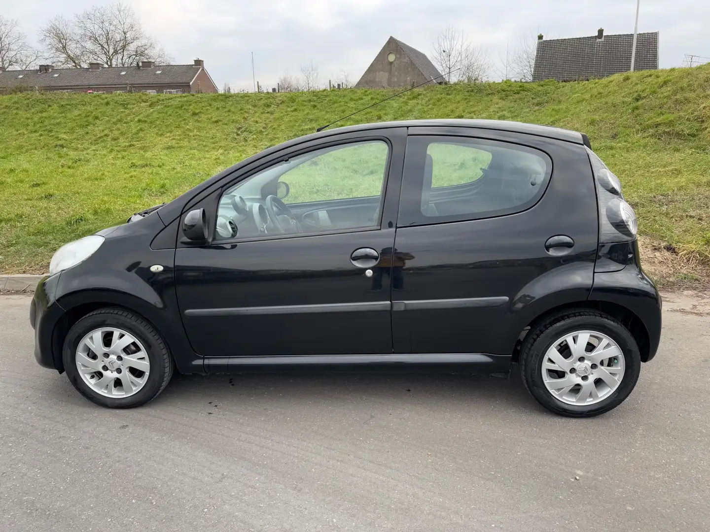 Citroen C1 1.0-12V Ambiance Airco elek pakket LM velgen Zwart - 2