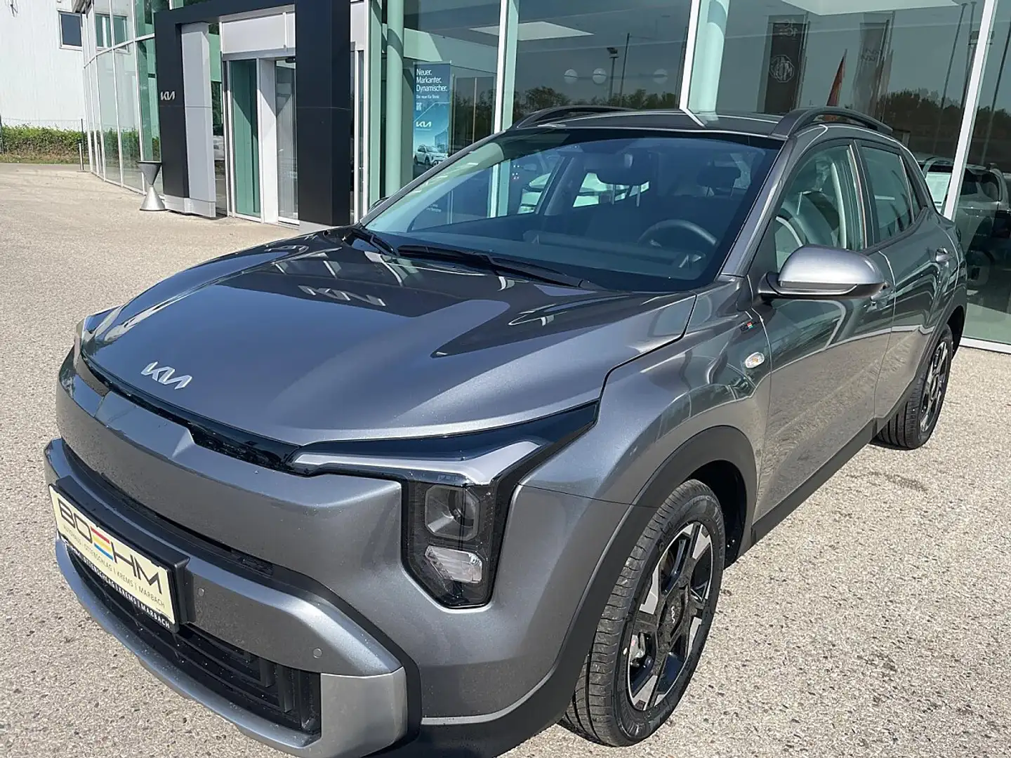 Kia Stonic 1,0 TGDI GPF ISG Titan Grau - 1