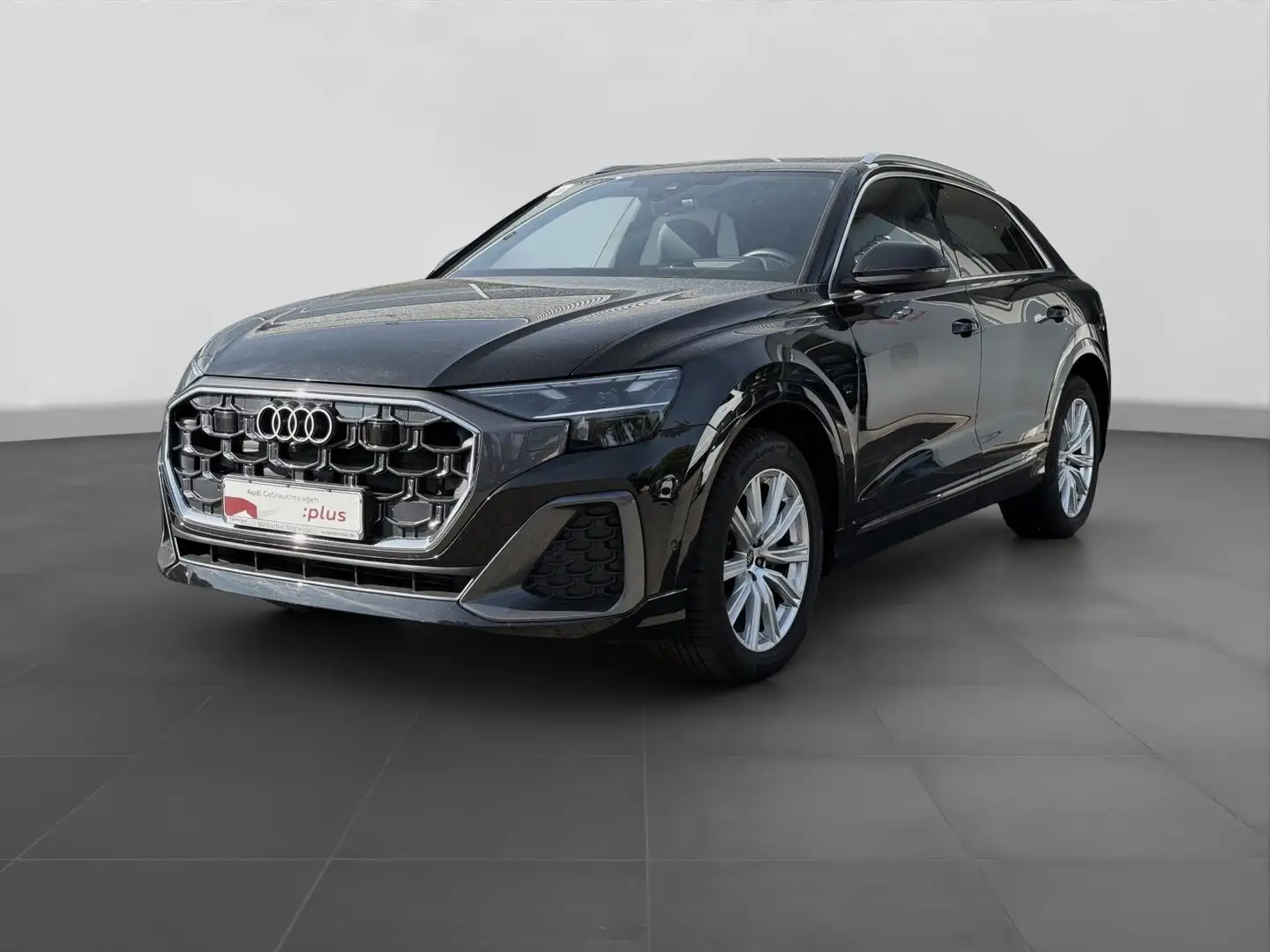 Audi Q8 50 TDI Q S LINE PANO LM21 HuD LUFT AHK Schwarz - 2