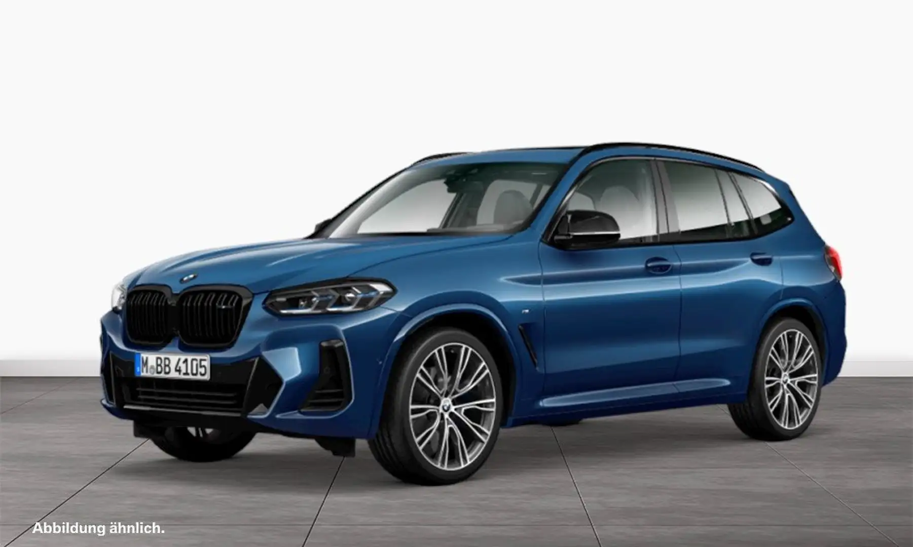 BMW X3 M 40d Head-Up HiFi DAB WLAN Pano.Dach Blau - 1