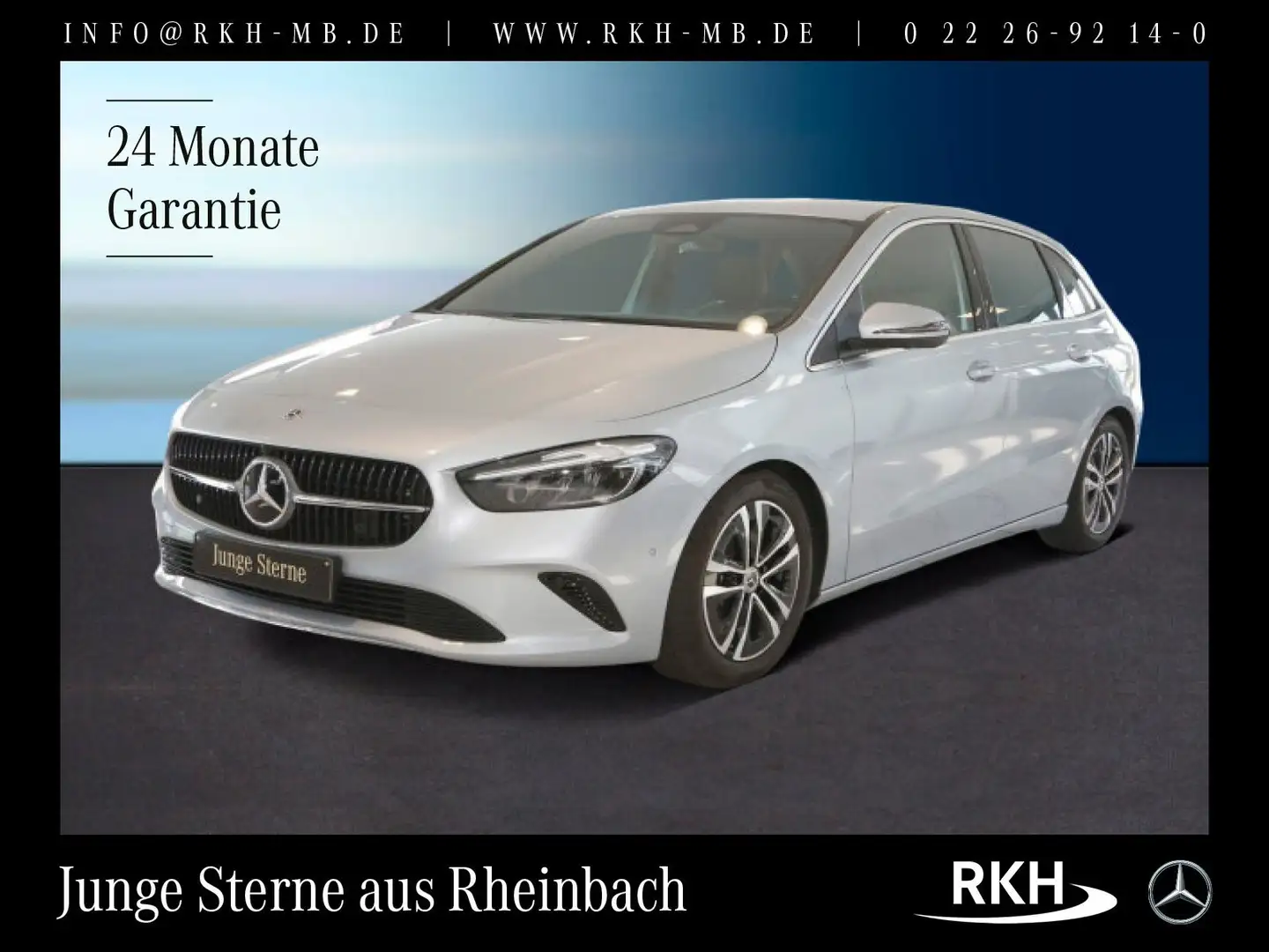 Mercedes-Benz B 180 B 180 Progressive 7G/360°/Totw./LED/el. Heckkl. Silber - 1