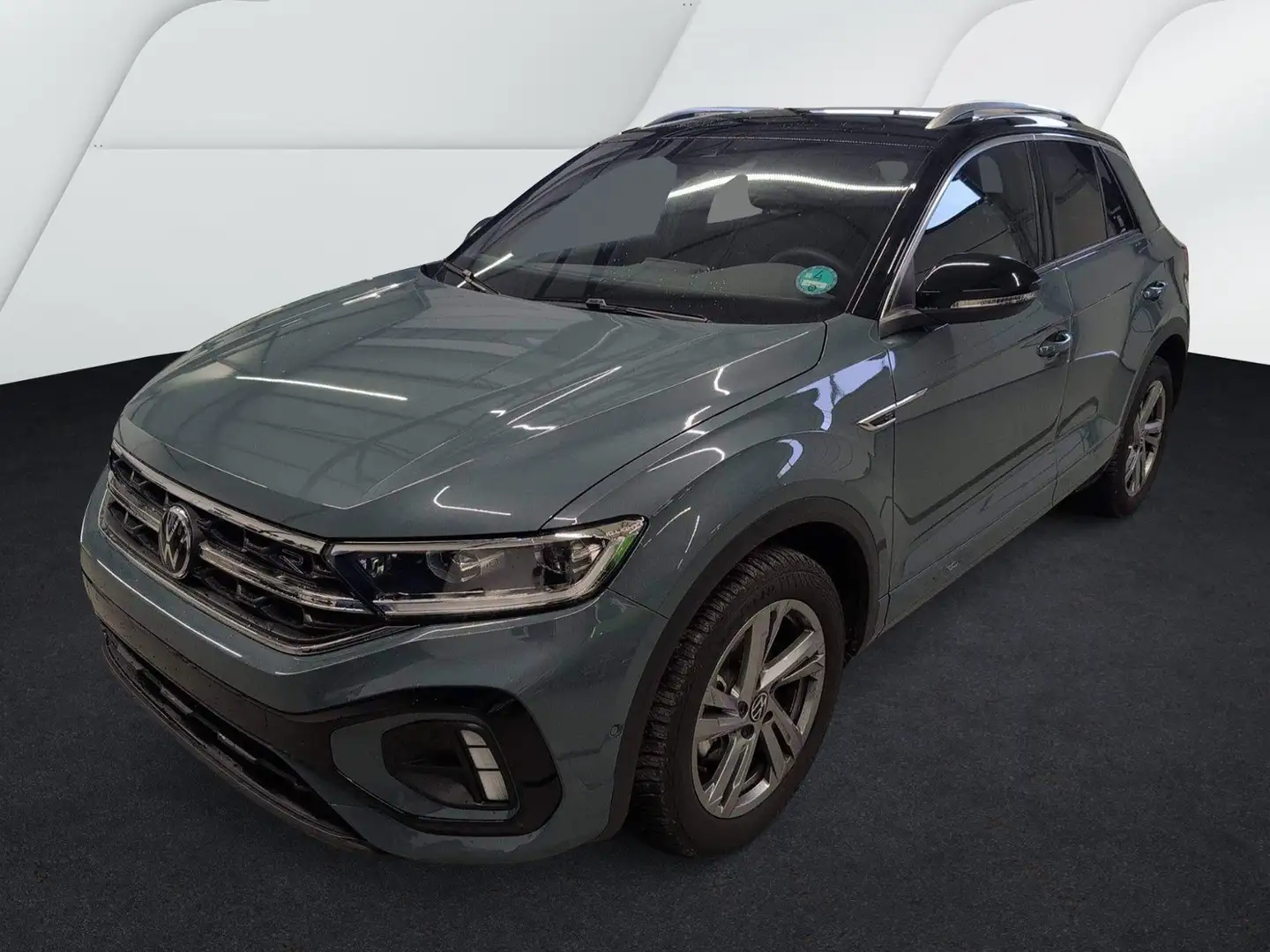 Volkswagen T-Roc 1.5 TSI DSG R-LINE +AHK +LED +ACC +RKAM +VIRTUAL Blau - 2