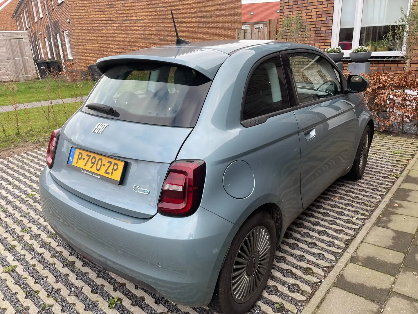 Fiat 500 500 Action 24 kWh Blauw - 2