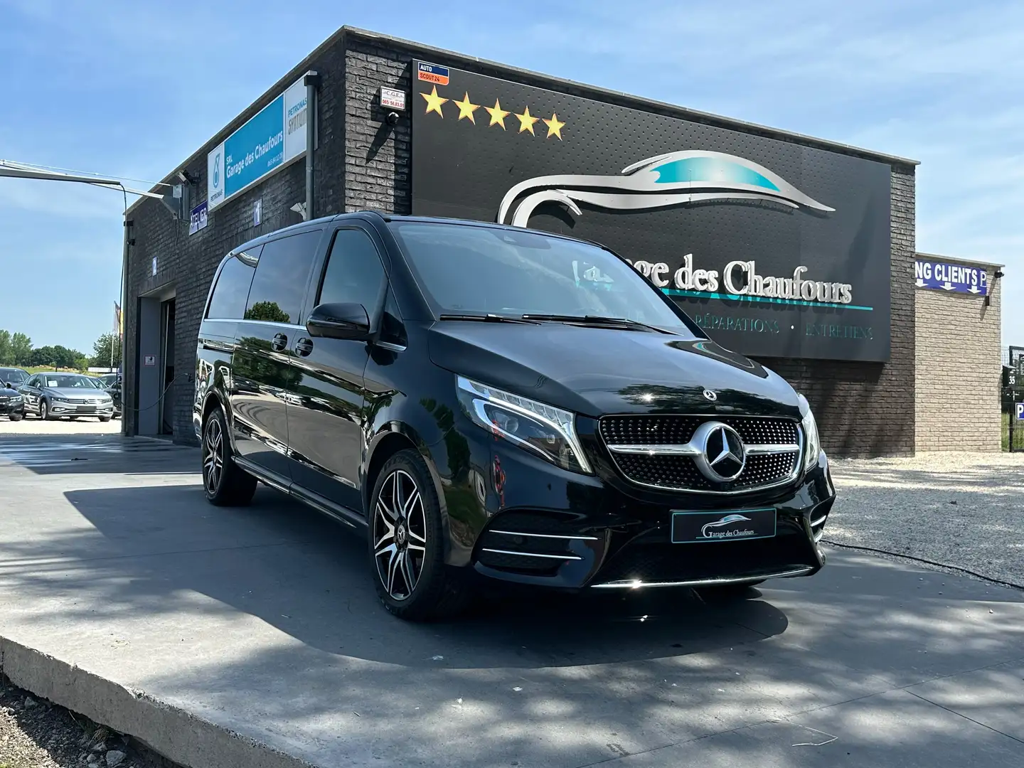 Mercedes-Benz V 300 d - ! AMG Line ! - Double Cabine - Tva Recup. Noir - 2