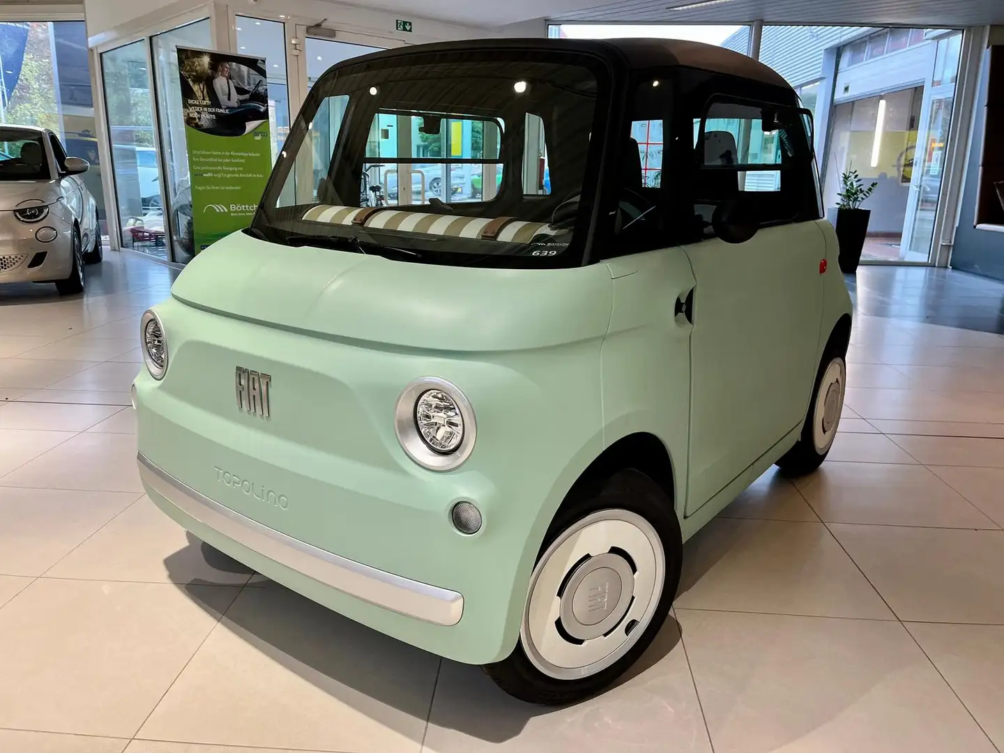 Fiat Topolino - 45km/h=Auto fahren ab 15 Jahre Vert - 1