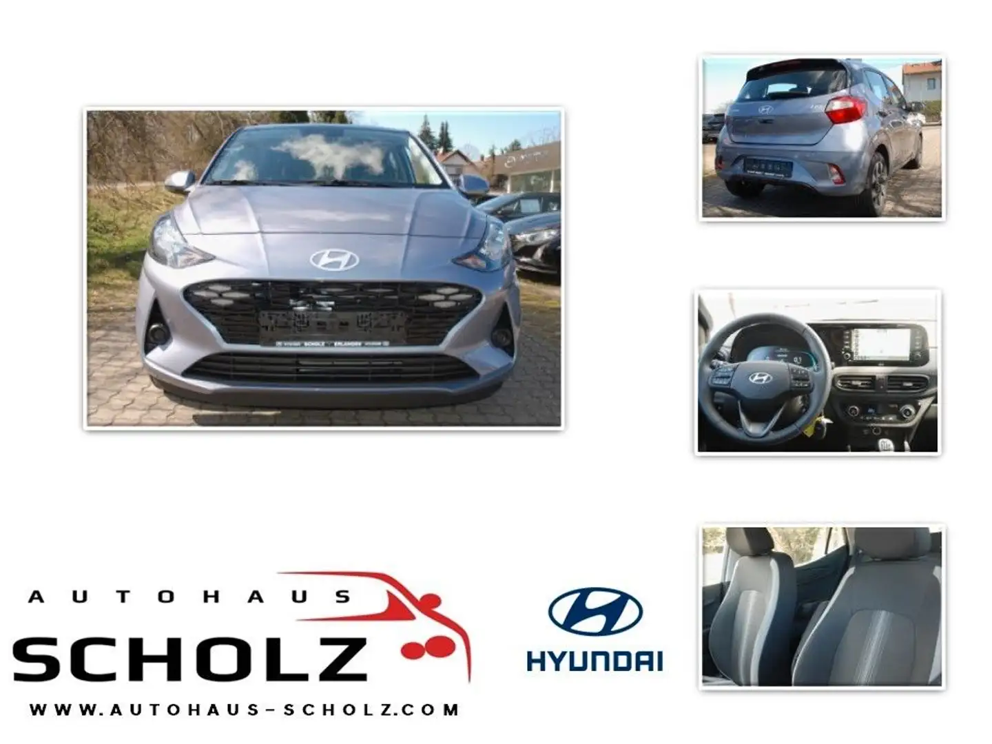 Hyundai i10 1.2 Trend M/T Komfortpaket, Navi, Klimaaut. Blau - 1