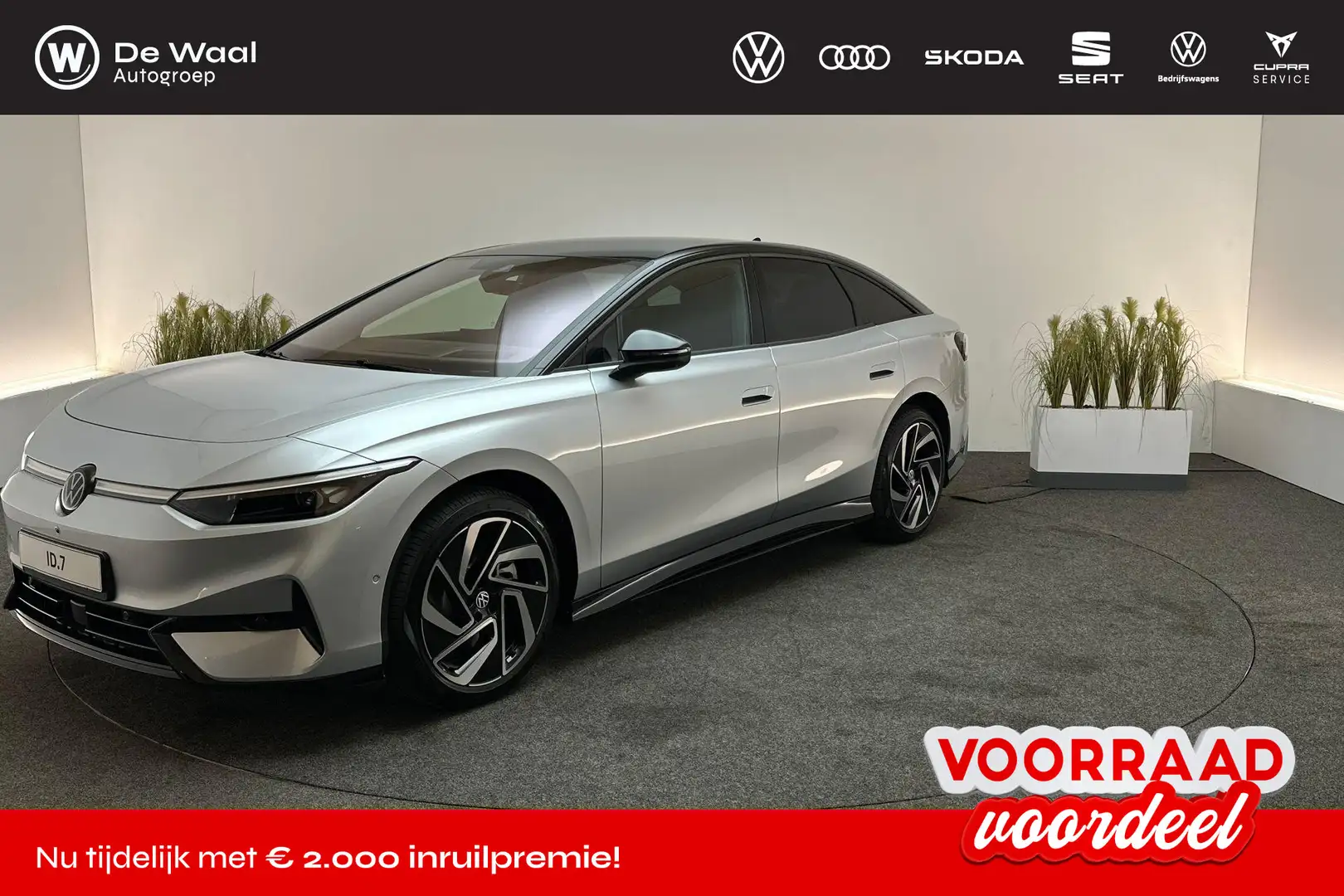 Volkswagen ID.7 Pro Limited Edition 77 kWh Zilver - 1