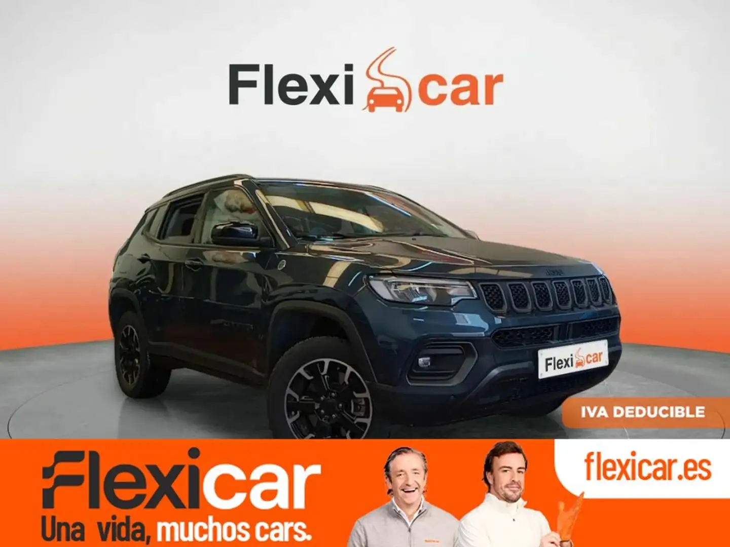 Jeep Compass 4Xe 1.3 PHEV 177kW Trailhawk AT AWD Gris - 1