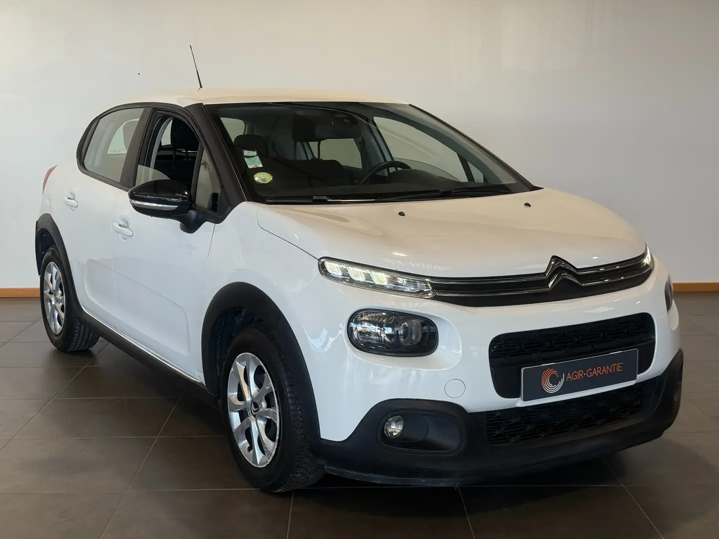 Citroen C3 C3 BlueHDi 75 S Blanc - 2