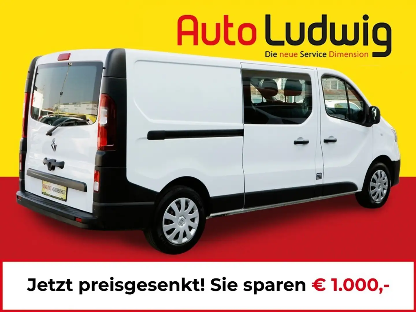 Renault Trafic Trafic DK L2H1 3,0t dCi 120 Weiß - 2