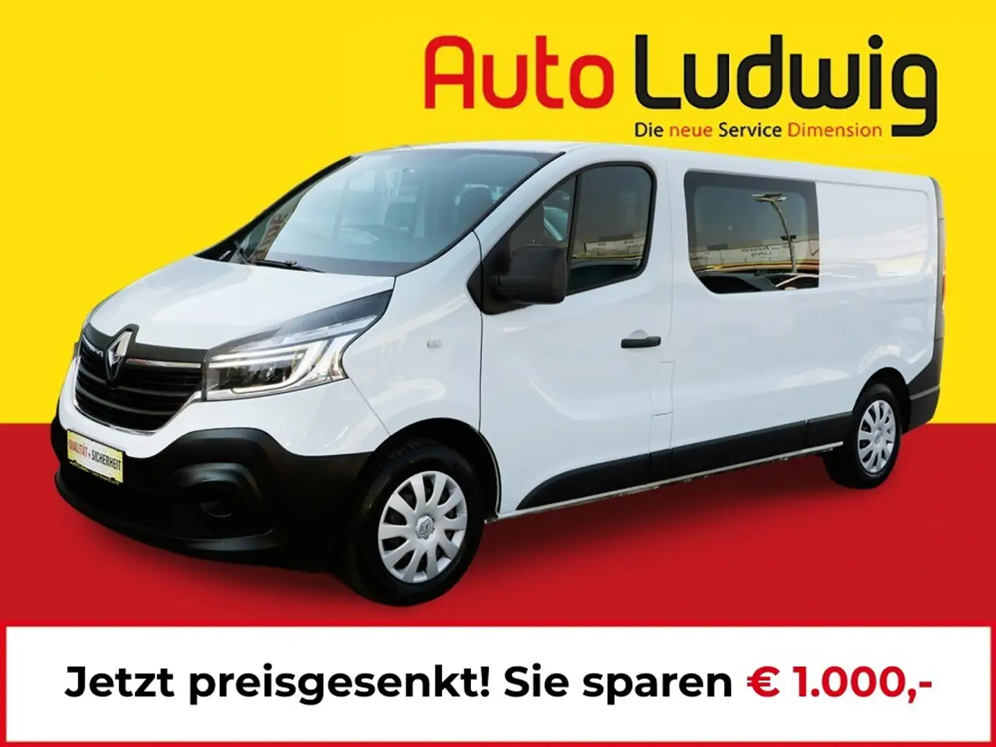 Renault Trafic Trafic DK L2H1 3,0t dCi 120 Weiß - 1