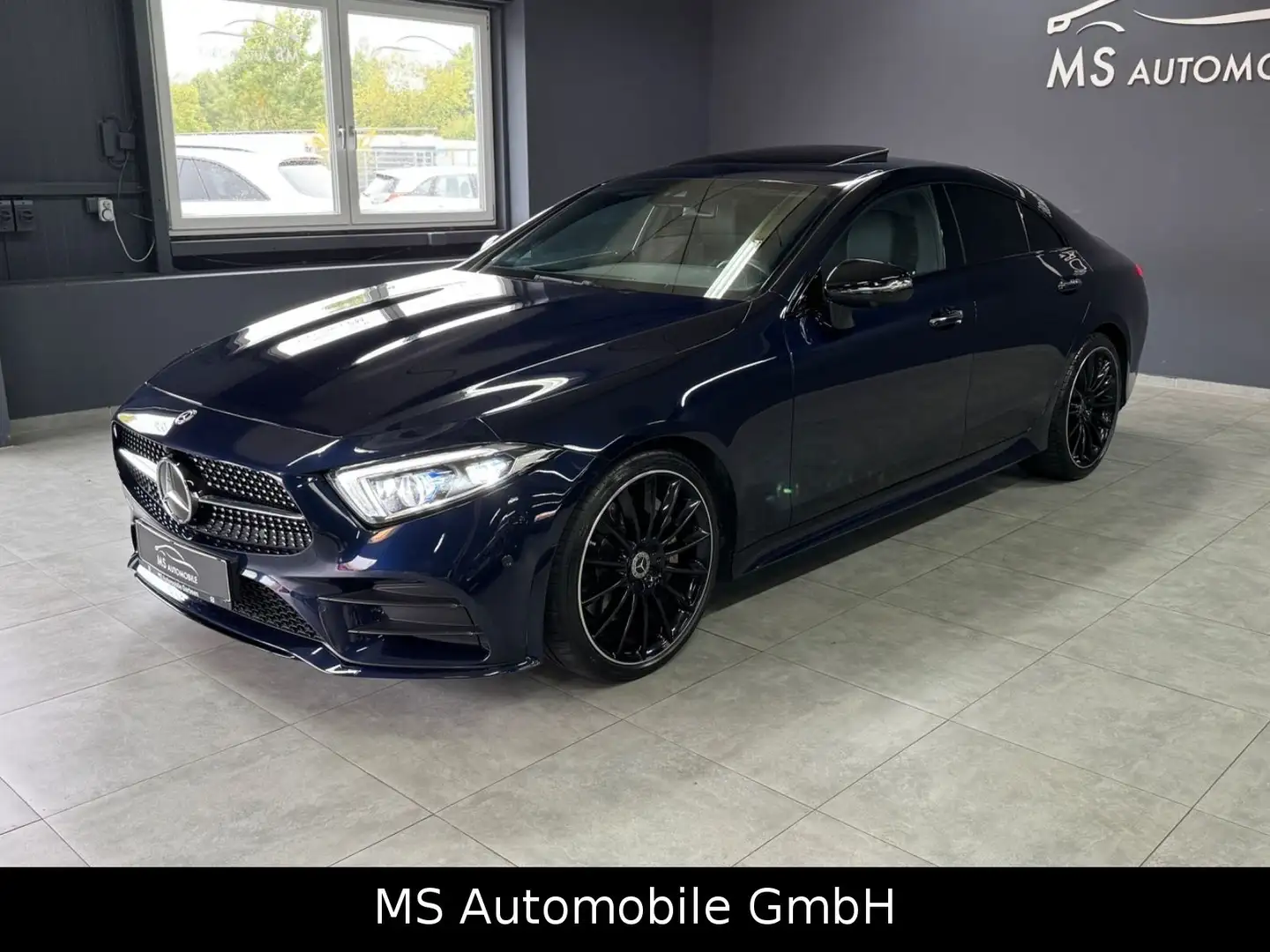 Mercedes-Benz CLS 300 d AMG Line Top Ausstattung Bleu - 2