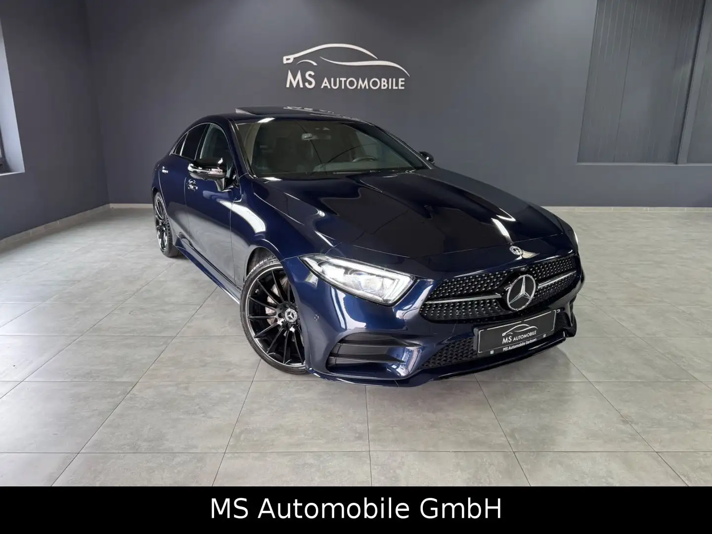 Mercedes-Benz CLS 300 d AMG Line Top Ausstattung Bleu - 1